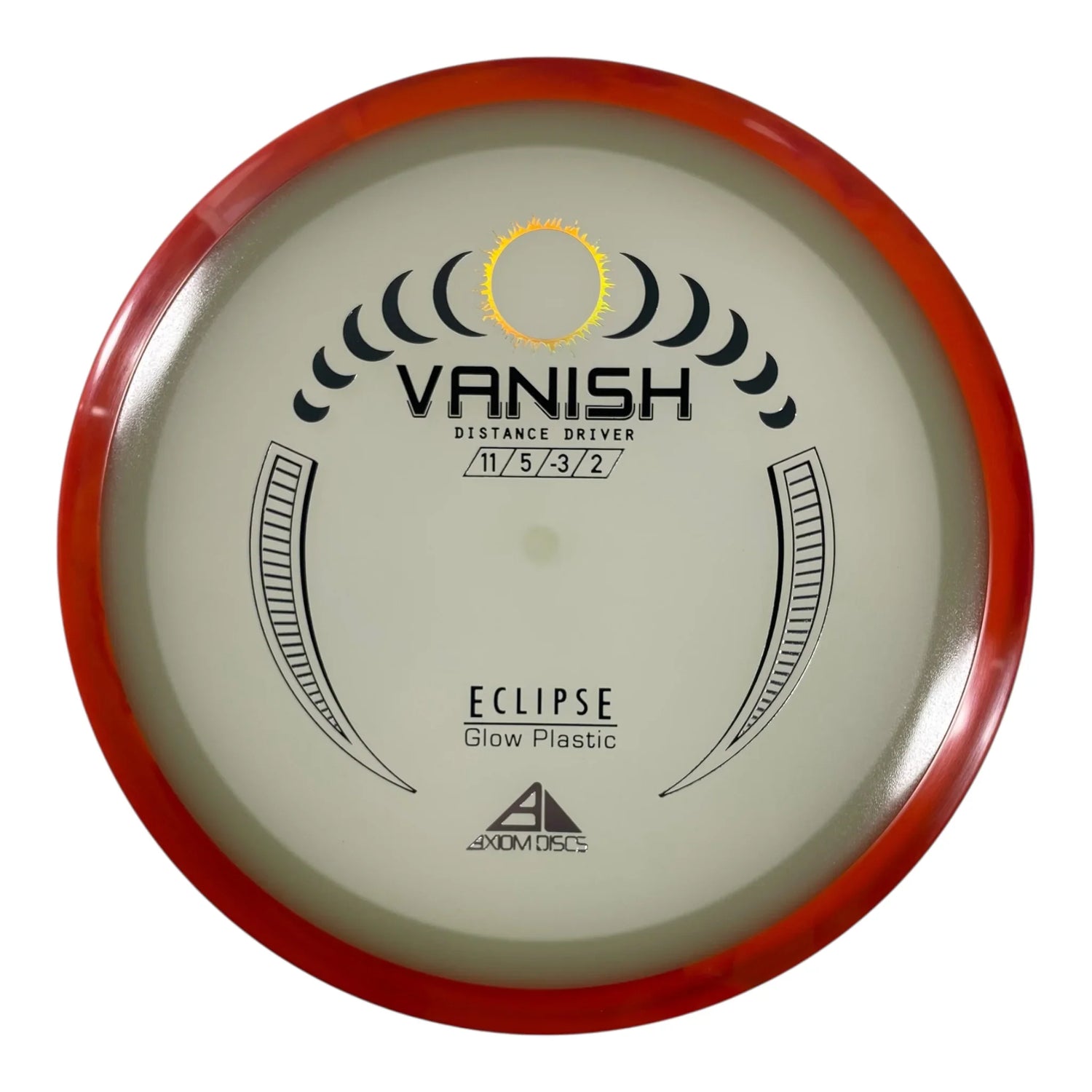 Axiom Discs Vanish | Eclipse | Glow/Orange 169g Disc Golf