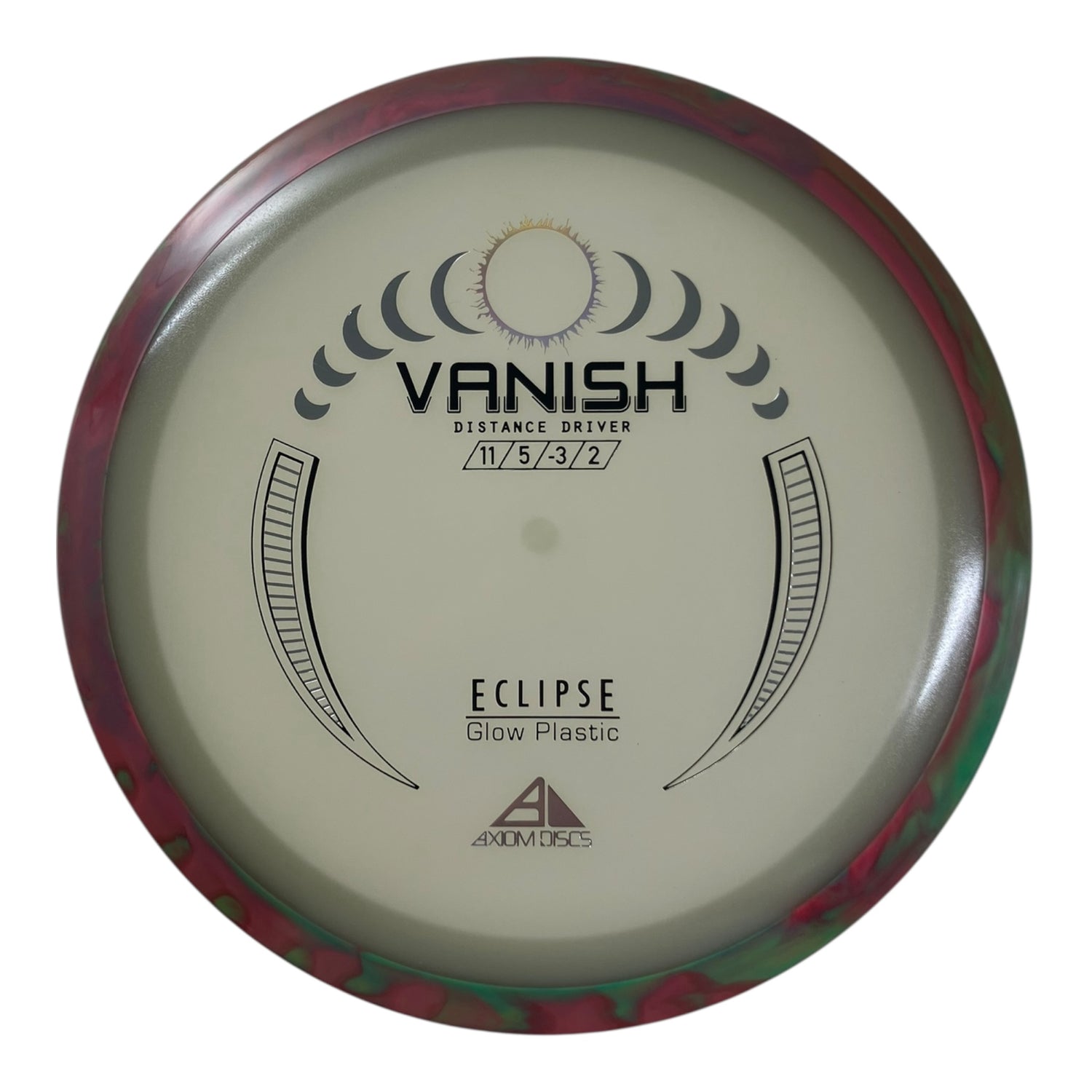 Axiom Discs Vanish | Eclipse | Glow/Purple 173g Disc Golf