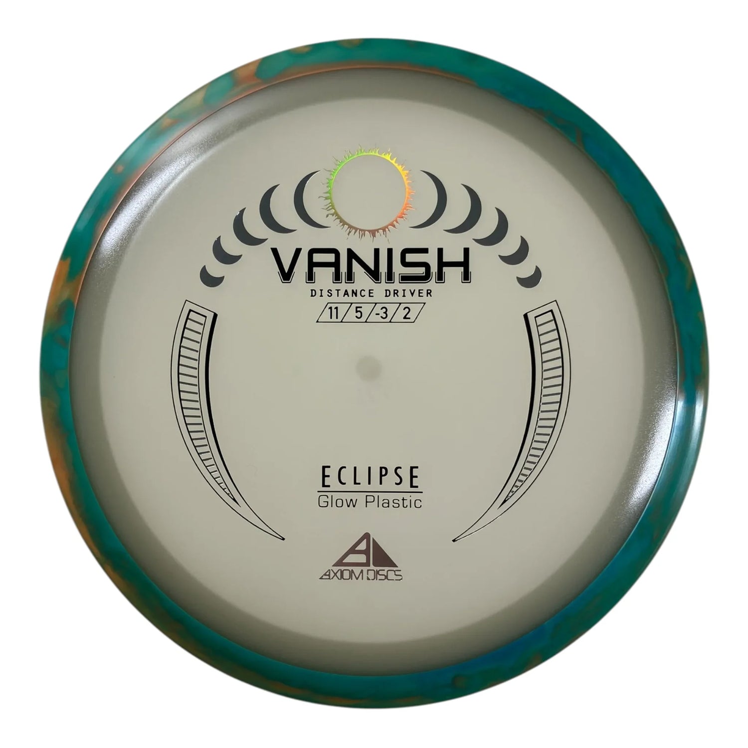 Axiom Discs Vanish | Eclipse | Glow/Teal/Orange 173g Disc Golf