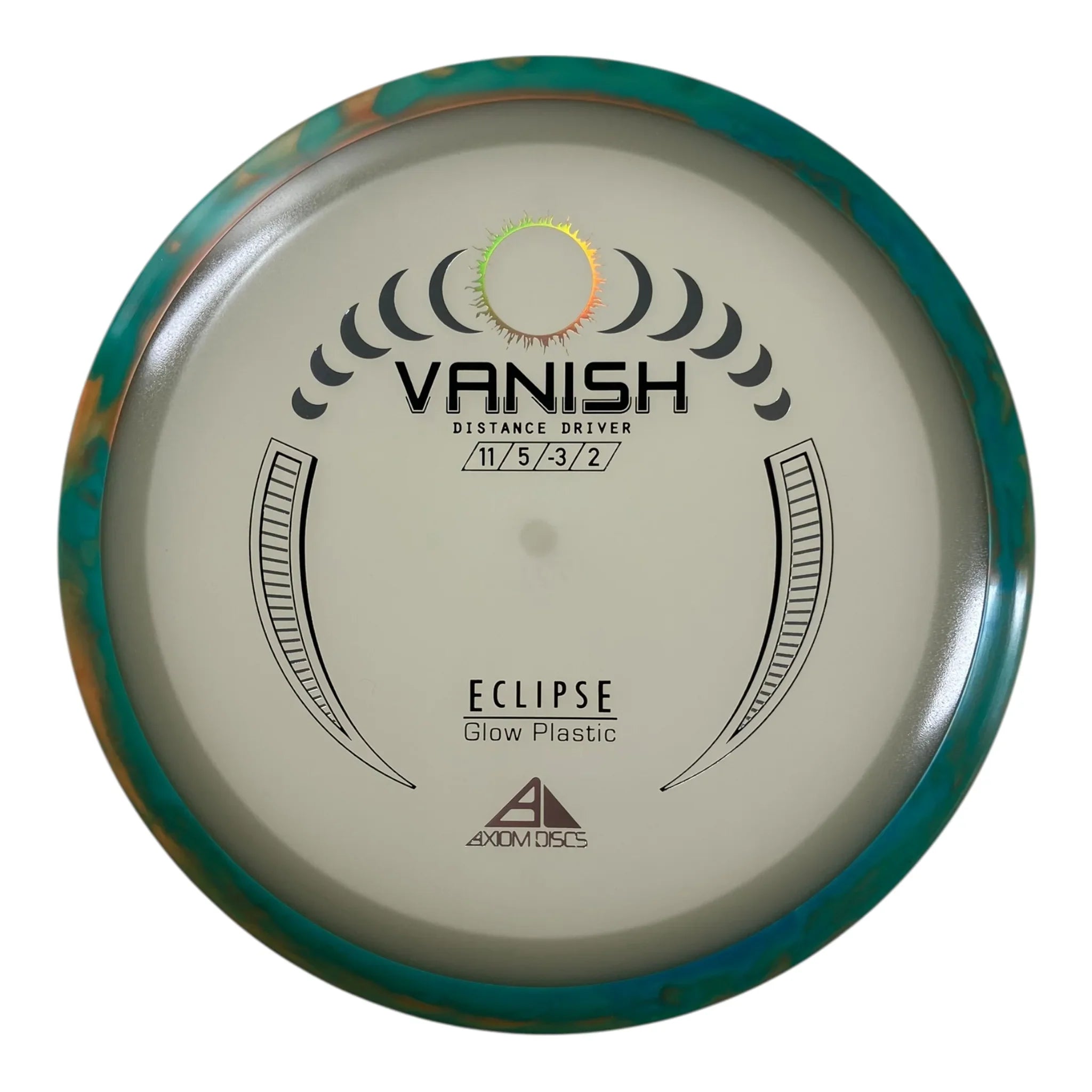 Axiom Discs Vanish | Eclipse | Glow/Teal/Orange 173g Disc Golf