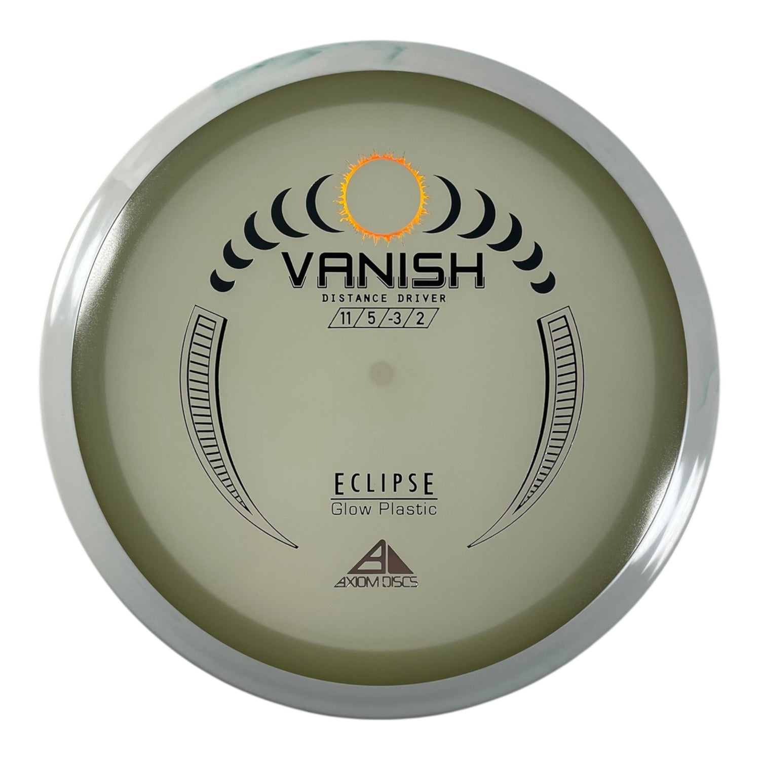 Axiom Discs Vanish | Eclipse | Glow/White 169g Disc Golf