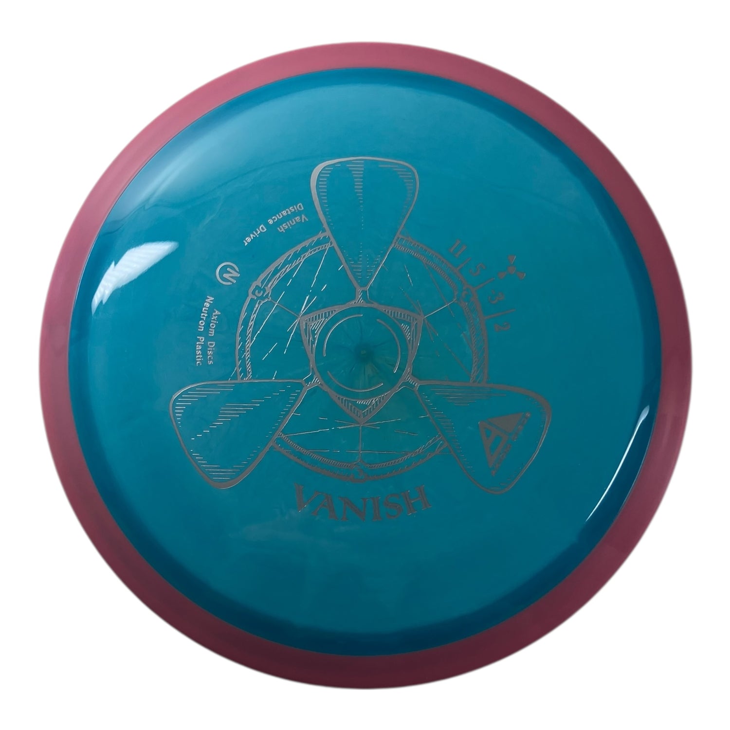 Axiom Discs Vanish | Neutron | Blue/Pink 175g Disc Golf
