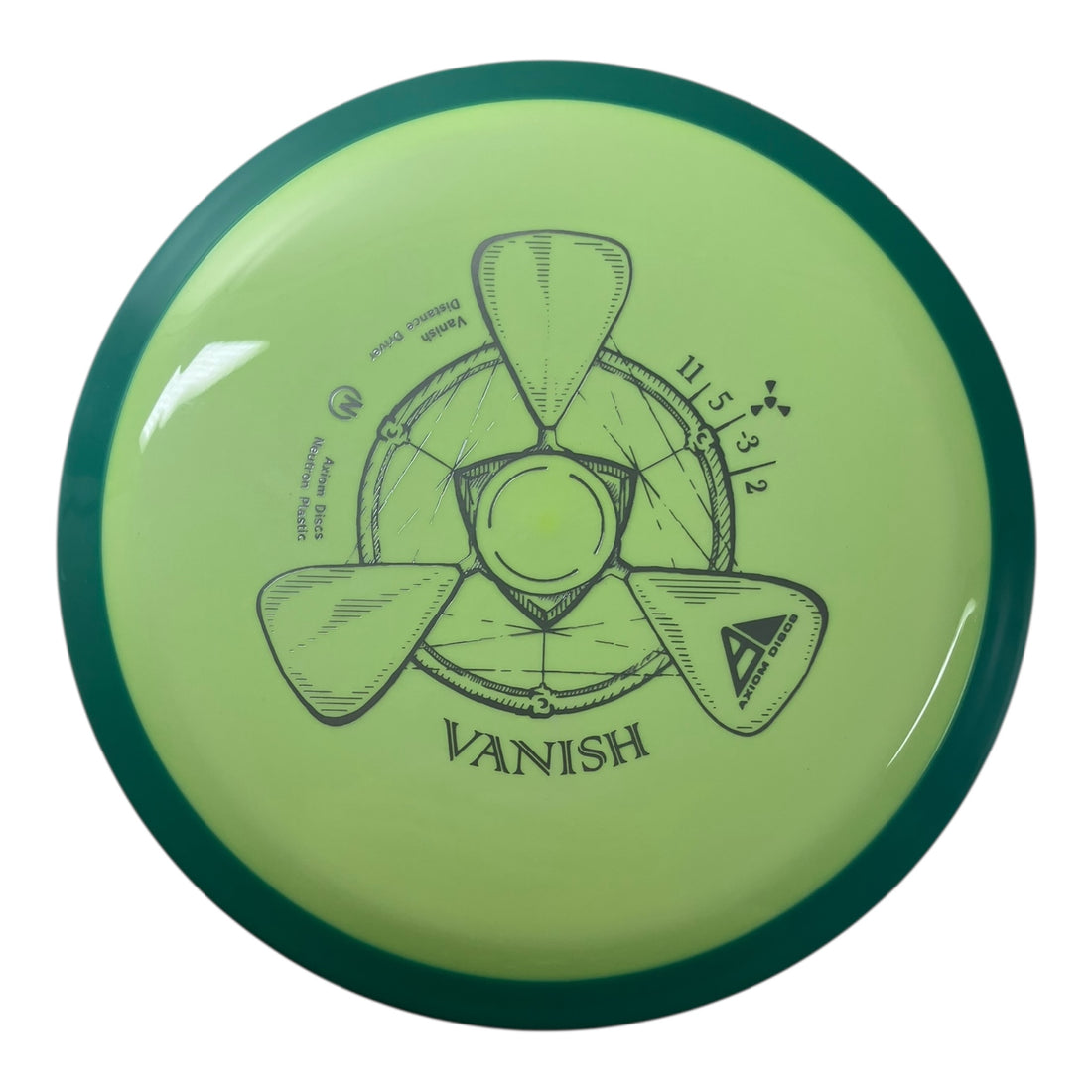 Axiom Discs Vanish | Neutron | Green/Teal 173g Disc Golf