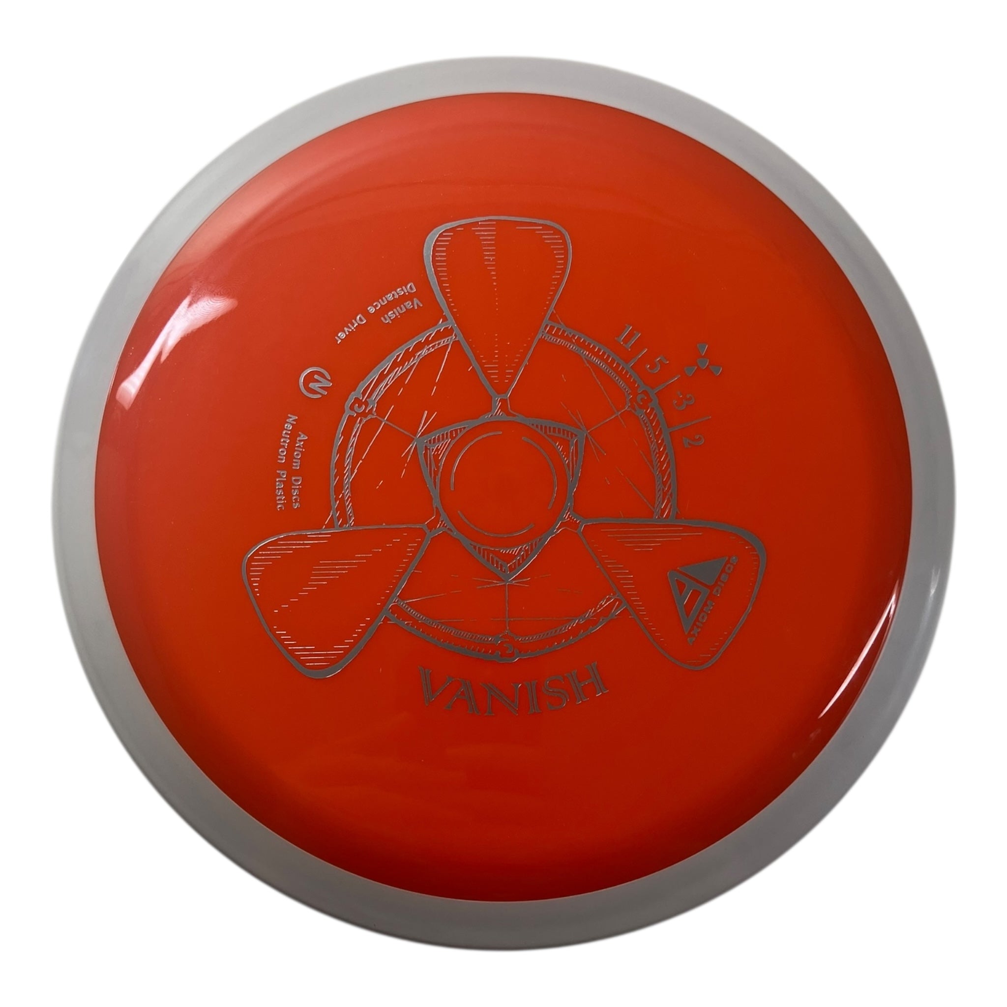 Axiom Discs Vanish | Neutron | Orange/White 167g Disc Golf