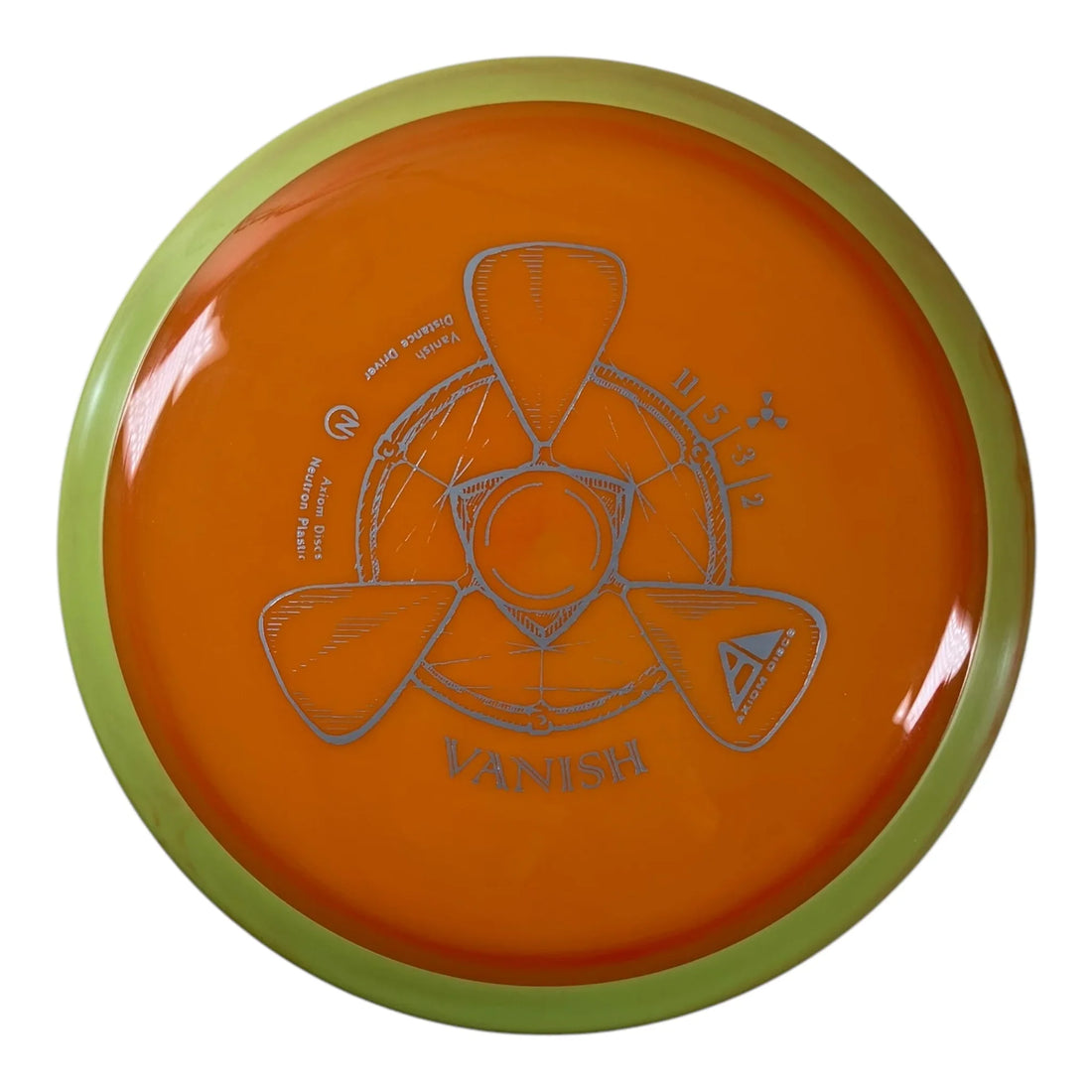 Axiom Discs Vanish | Neutron | Orange/Yellow 174g Disc Golf