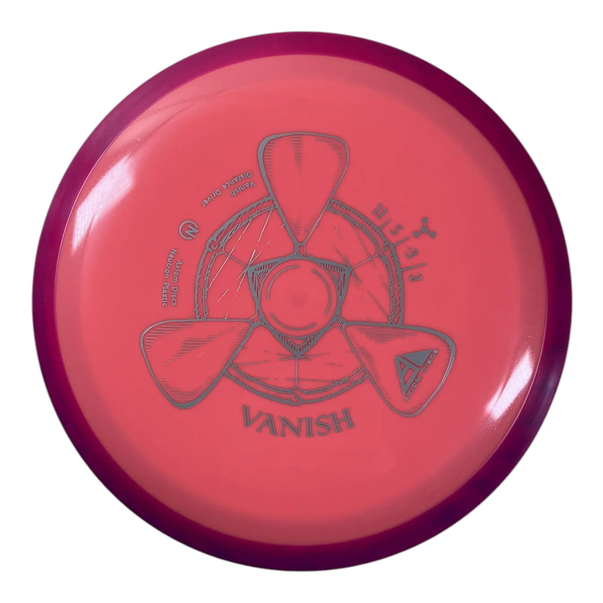 Axiom Discs Vanish | Neutron | Pink/Purple 169g Disc Golf
