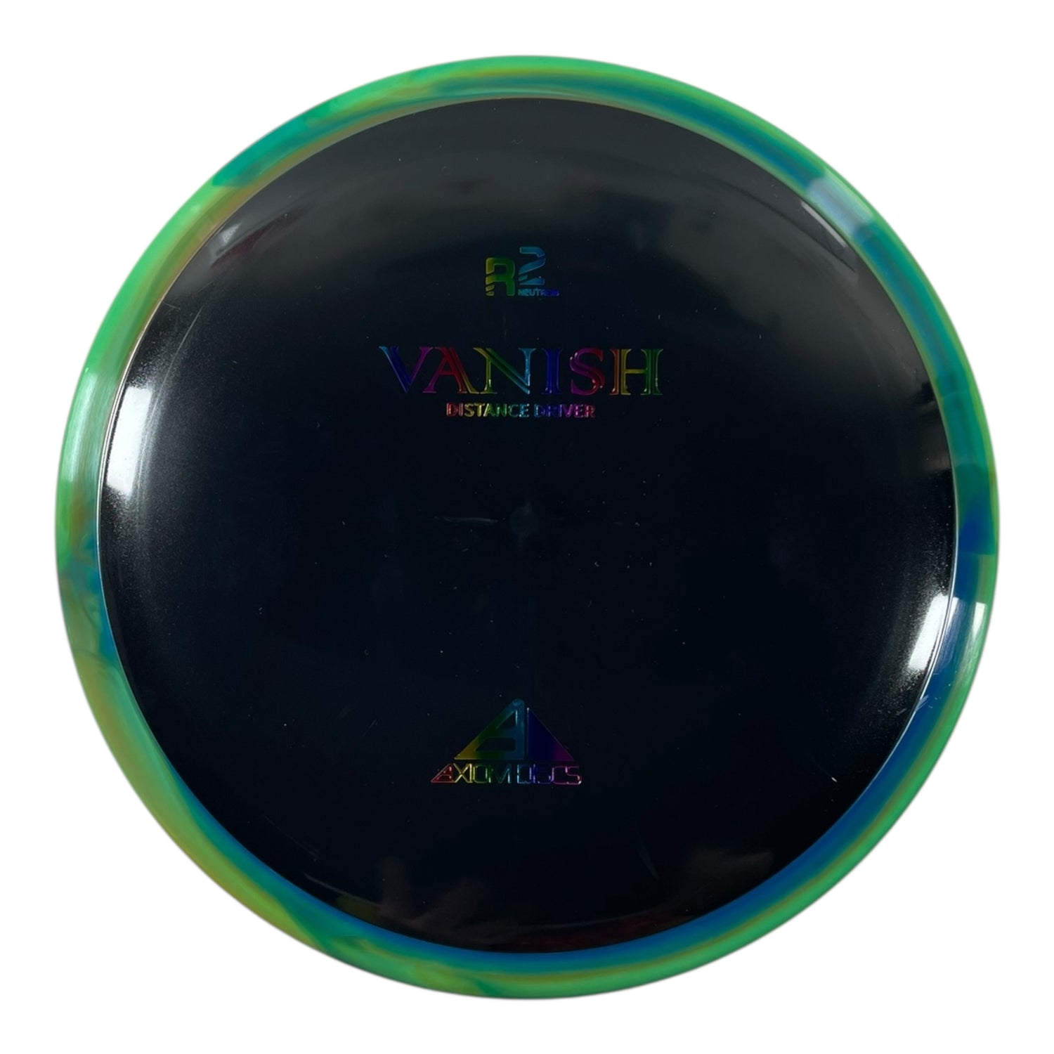 Axiom Discs Vanish | R2 Neutron | Black/Green 167g Disc Golf
