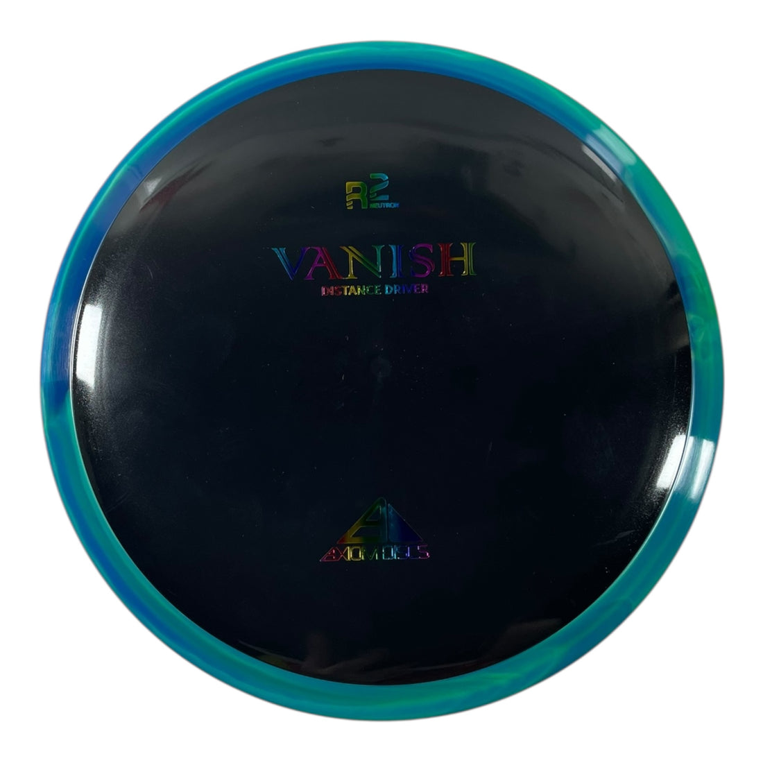 Axiom Discs Vanish | R2 Neutron | Black/Teal 166g Disc Golf