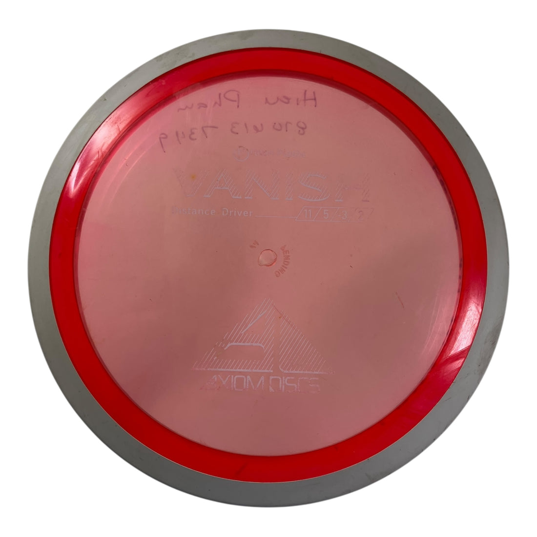 Axiom Discs Vanish - Used Fair | Proton | Red/White 174g (Patent Pending) Disc Golf