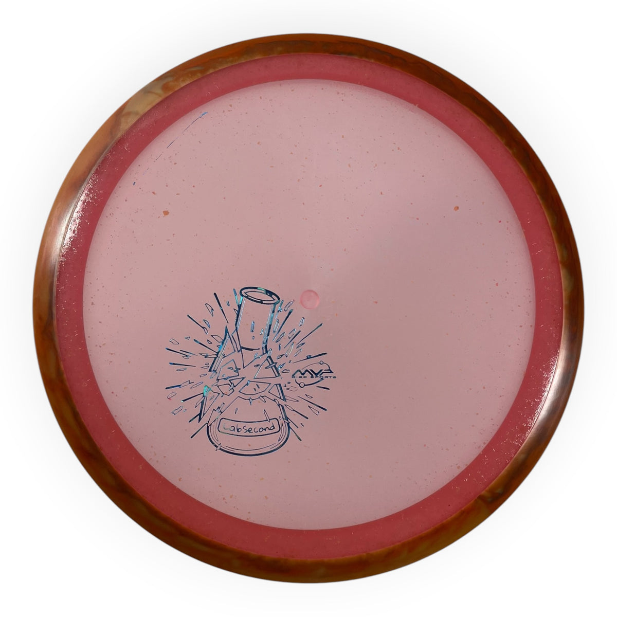 Axiom Discs Virus - Lab Second | Particle Proton | Pink/Orange 173g Disc Golf