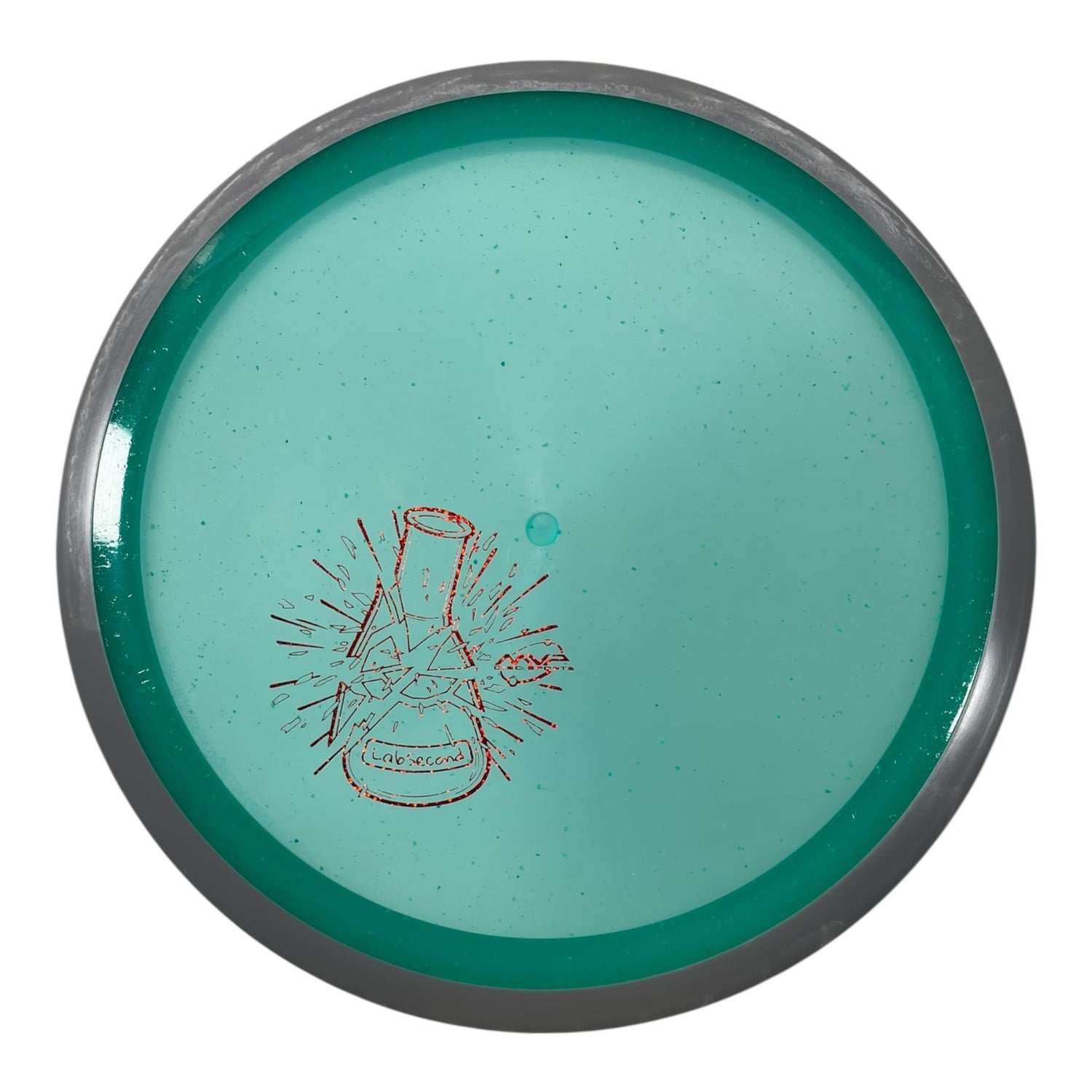 Axiom Discs Virus - Lab Second | Particle Proton | Teal/Grey 174g Disc Golf