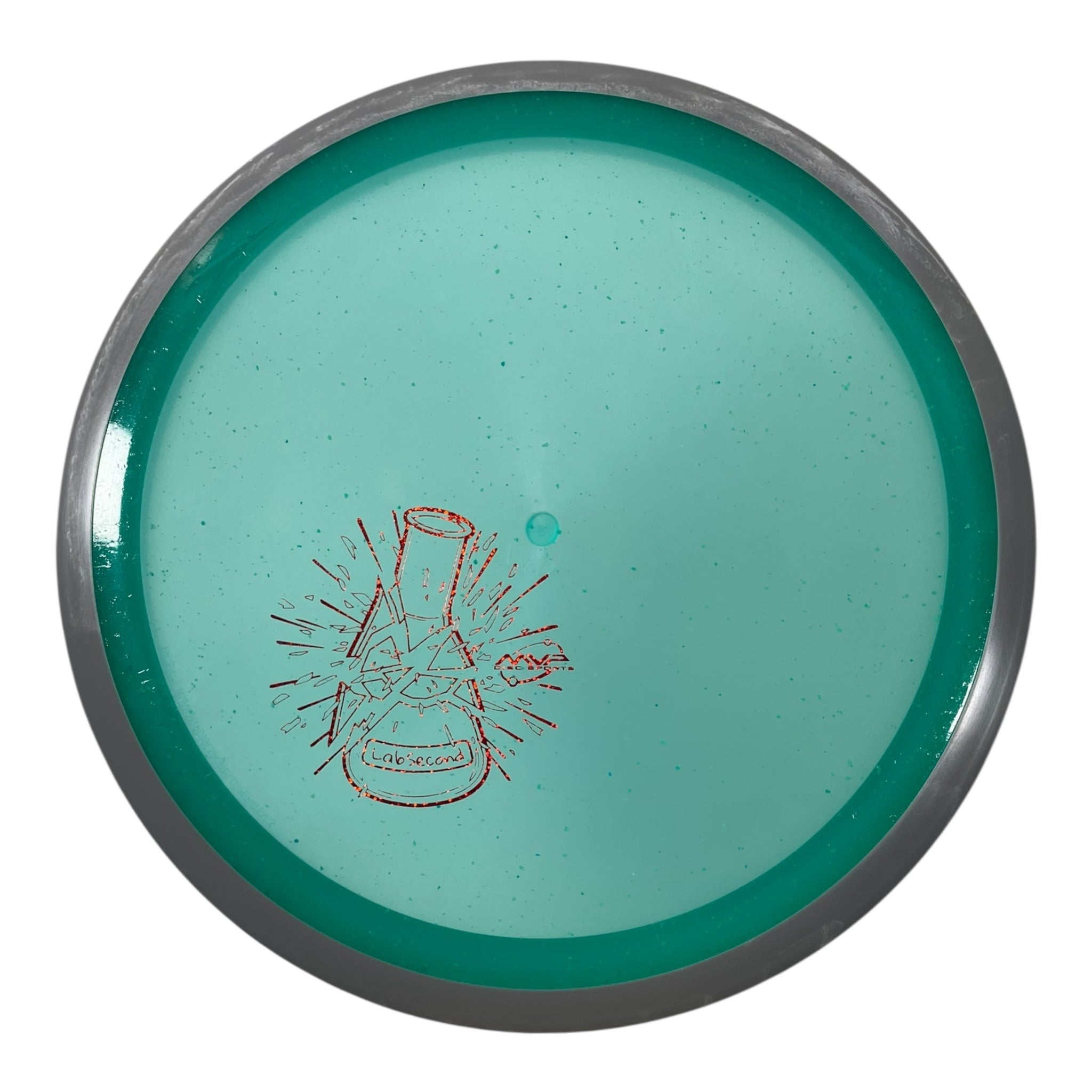Axiom Discs Virus - Lab Second | Particle Proton | Teal/Grey 174g Disc Golf