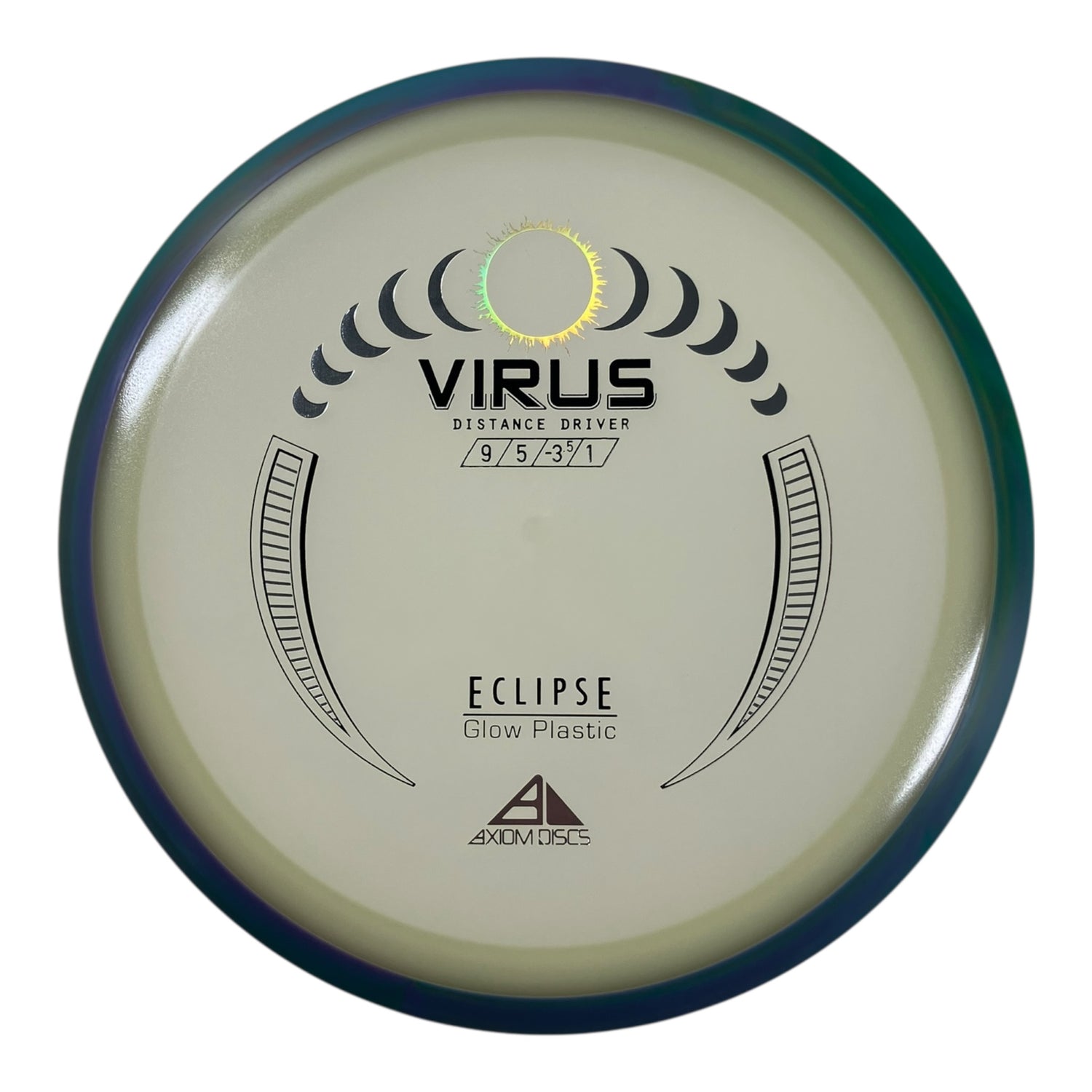 Axiom Discs Virus | Eclipse | Glow/Blue 170g Disc Golf
