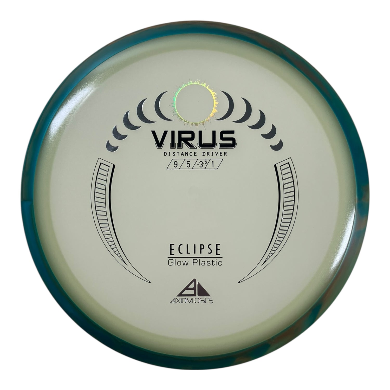 Axiom Discs Virus | Eclipse | Glow/Blue 174g Disc Golf