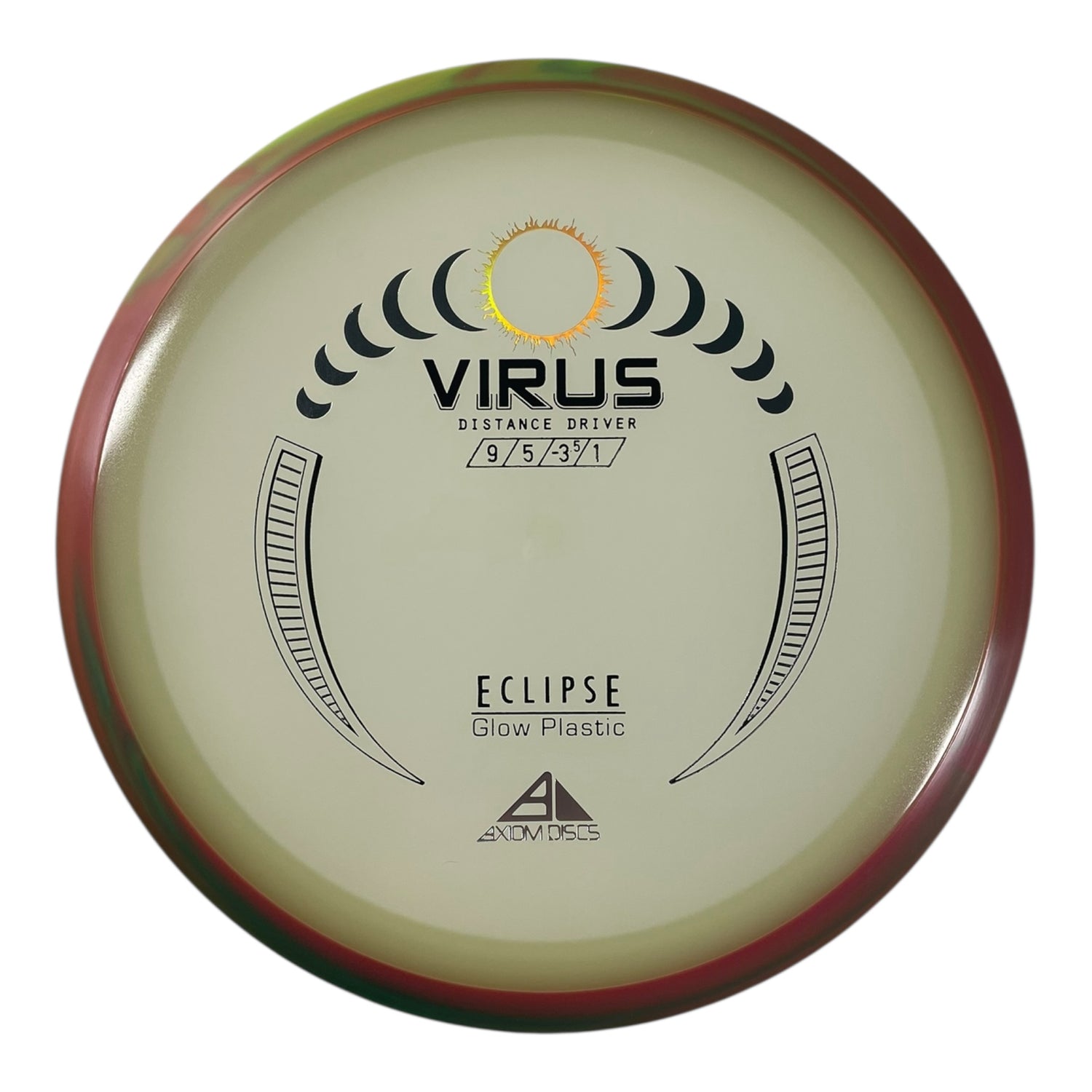 Axiom Discs Virus | Eclipse | Glow/Pink 170g Disc Golf