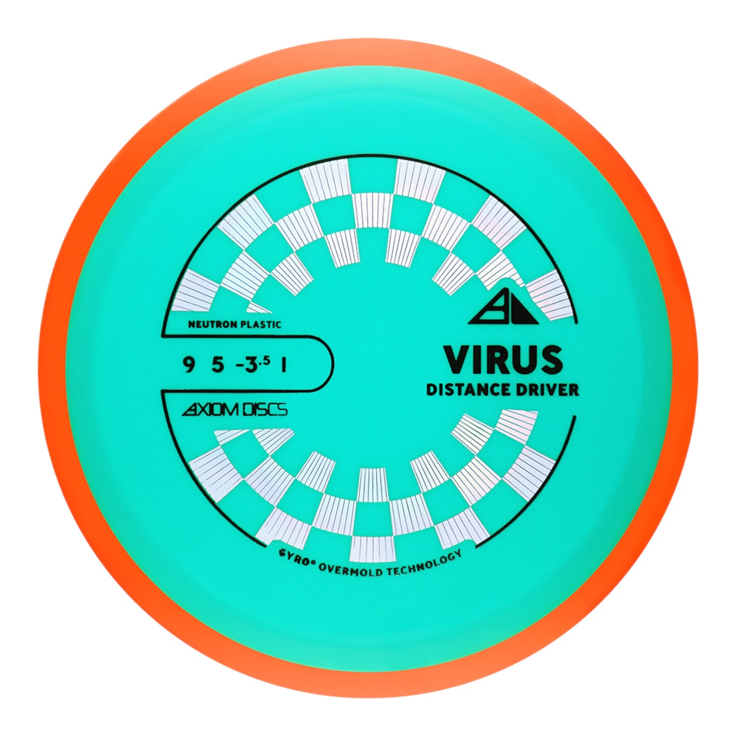 Axiom Discs Virus | Neutron | 155-175g (Project Lab Coat) Disc Golf