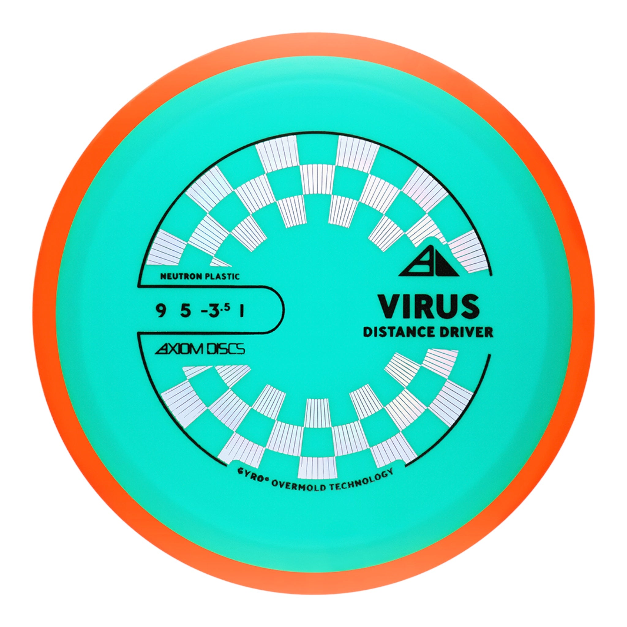 Axiom Discs Virus | Neutron | 155-175g (Project Lab Coat) Disc Golf