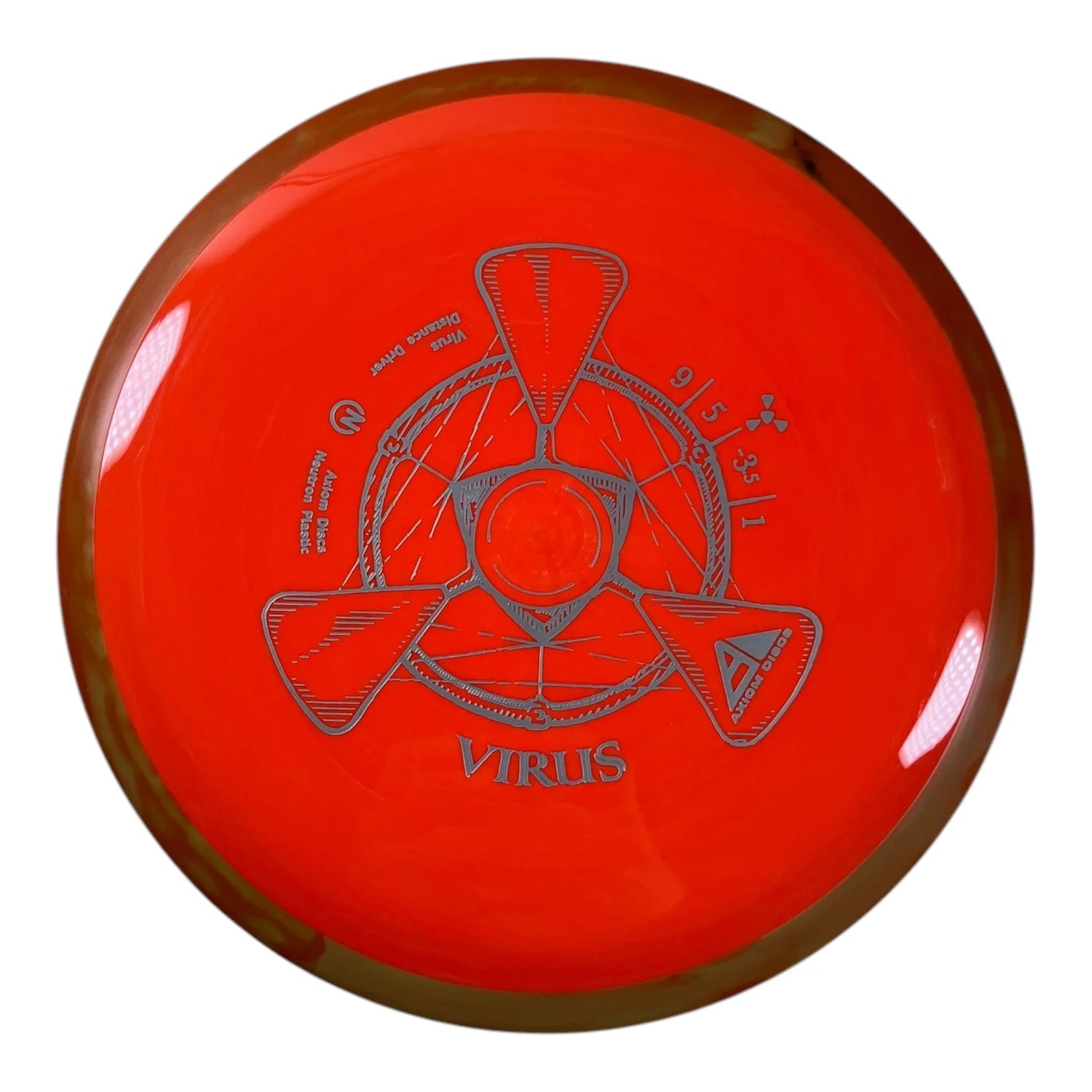 Axiom Discs Virus | Neutron | Orange/Red 168g Disc Golf
