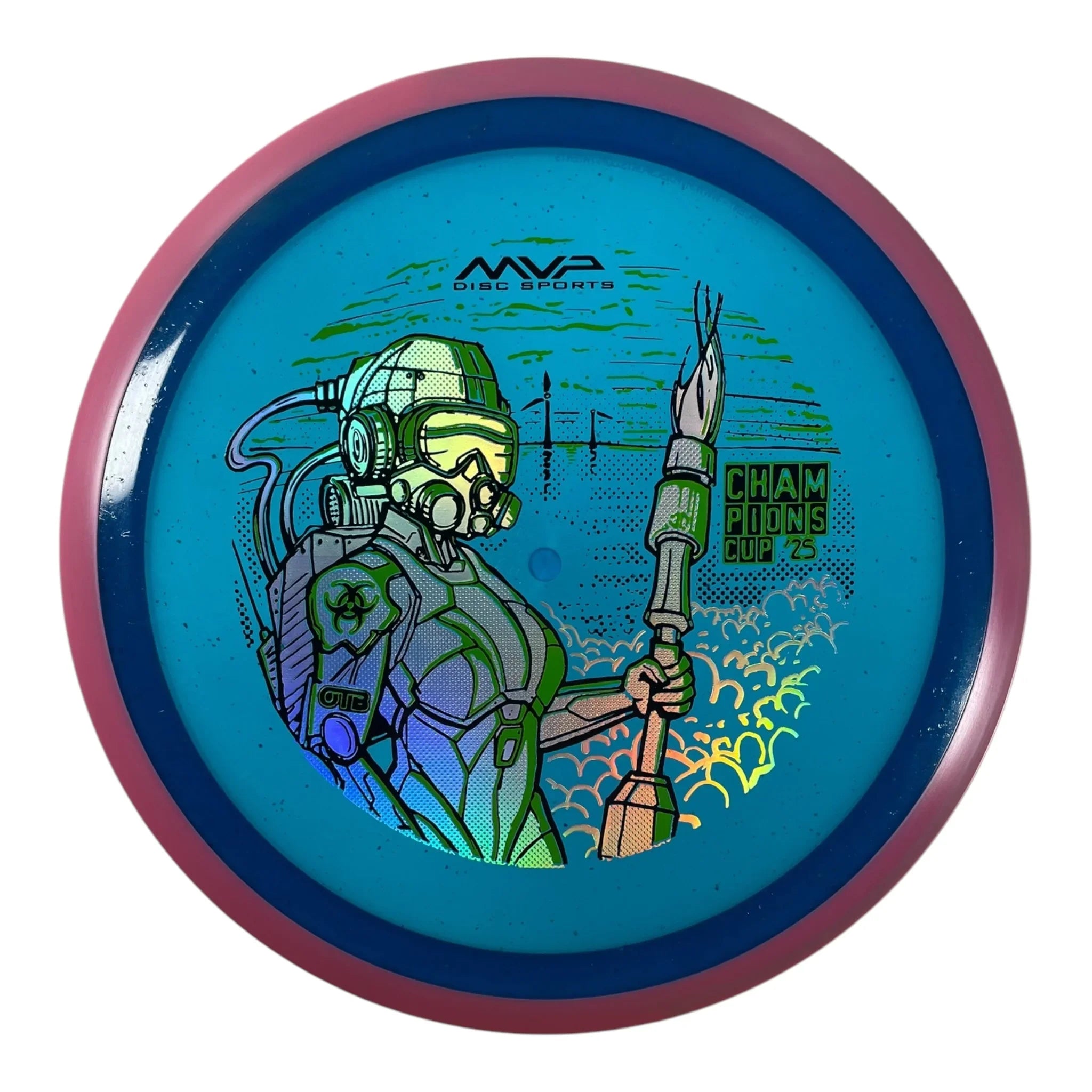 Axiom Discs Virus | Particle Glow Proton | Blue/Pink 168g (OTB CC 2025) Disc Golf