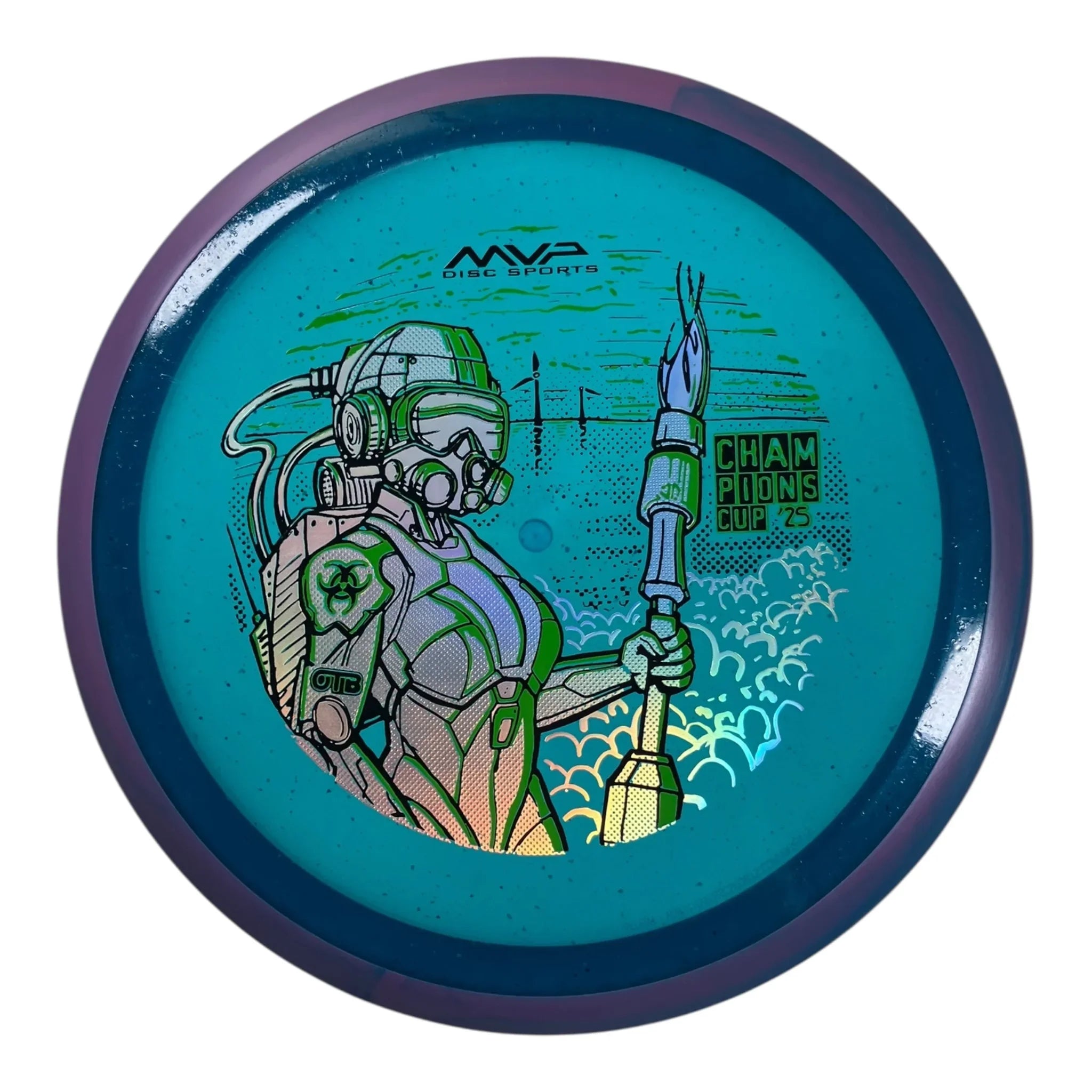 Axiom Discs Virus | Particle Glow Proton | Blue/Purple 169g (OTB CC 2025) Disc Golf