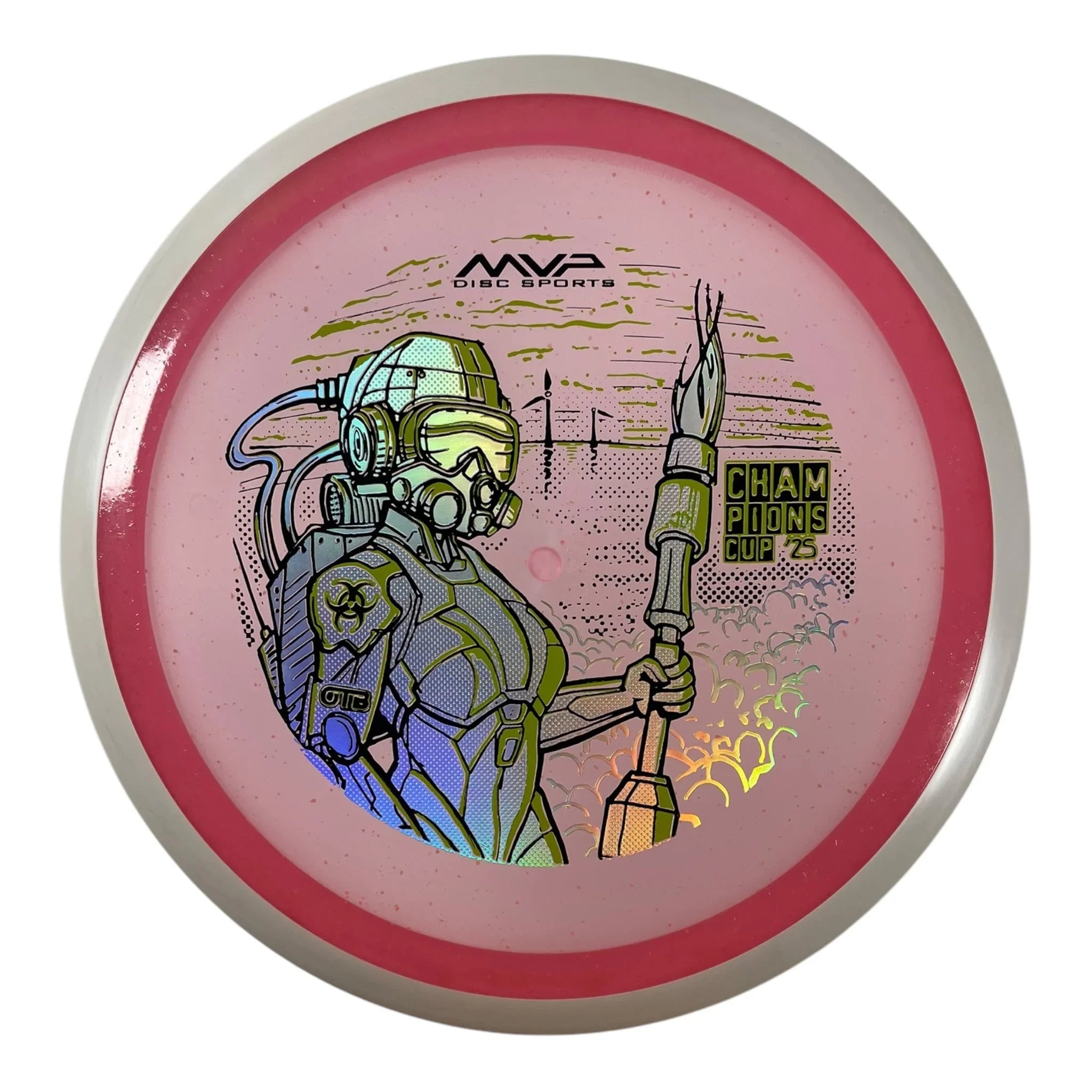 Axiom Discs Virus | Particle Glow Proton | Pink/White 172g (OTB CC 2025) Disc Golf