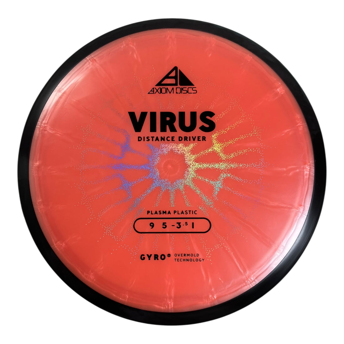 Axiom Discs Virus | Plasma | Orange/Black 168g (Project Lab Coat) Disc Golf