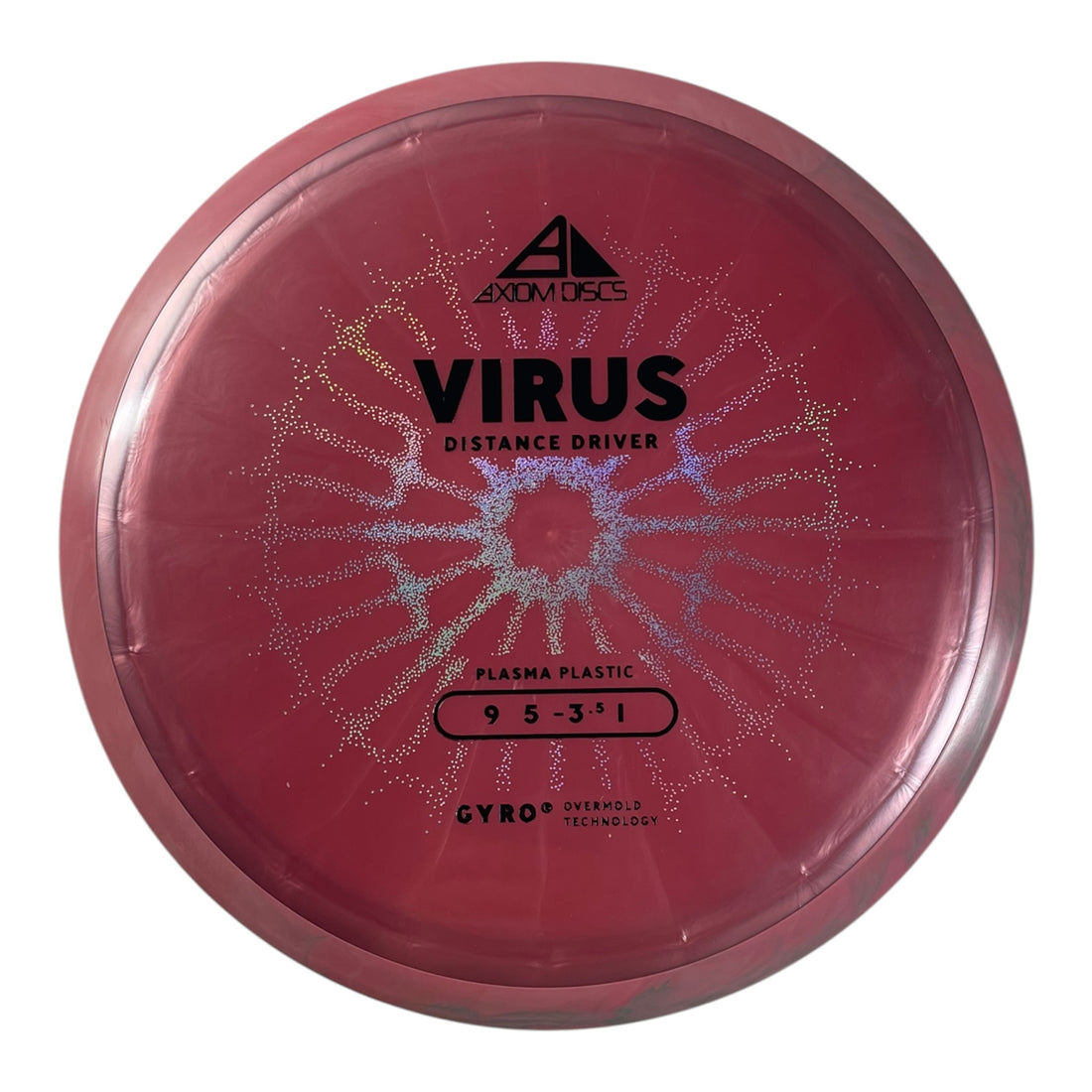 Axiom Discs Virus | Plasma | Pink/Pink 174g (Project Lab Coat) Disc Golf