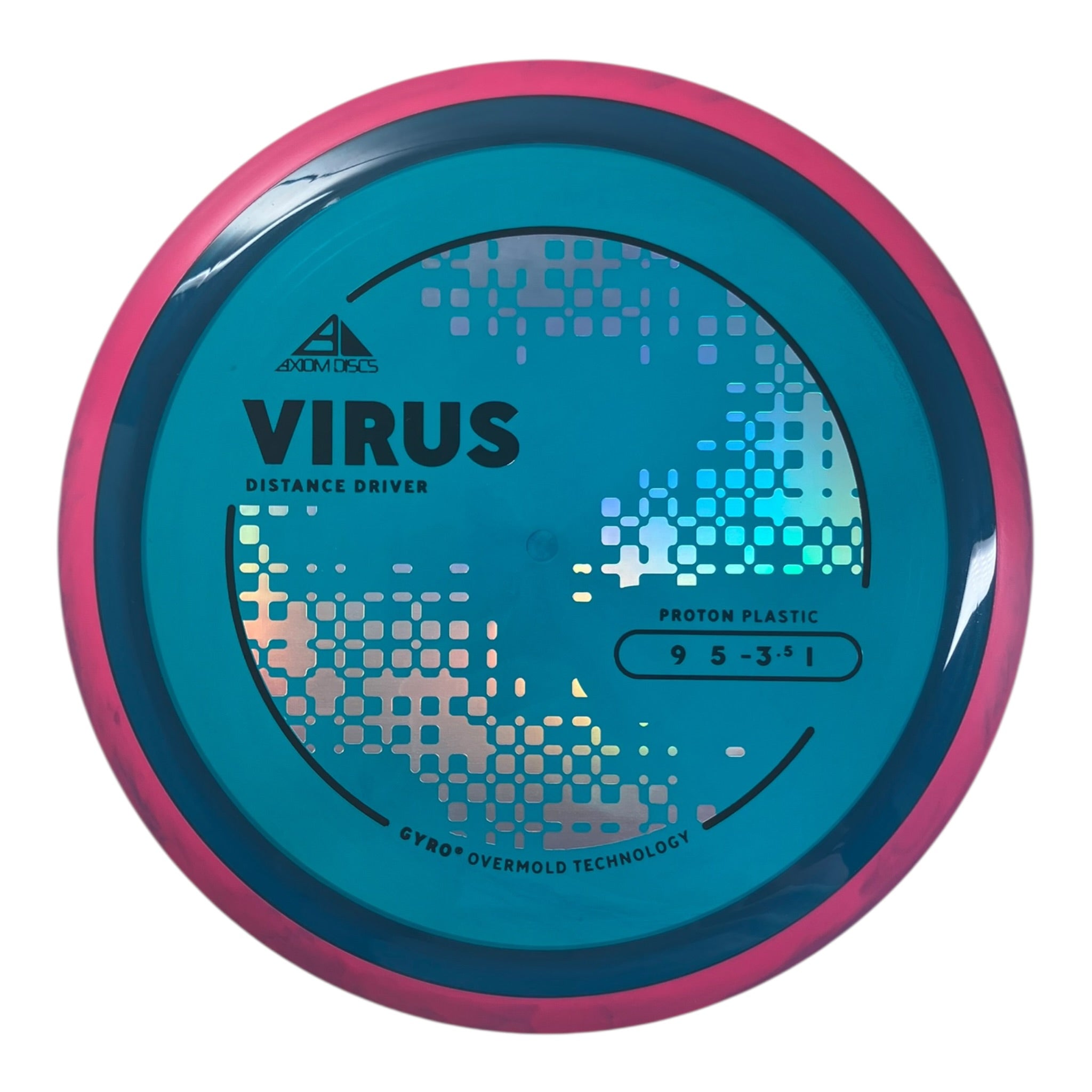 Axiom Discs Virus | Proton | Blue/Pink 158g (Project Lab Coat) Disc Golf