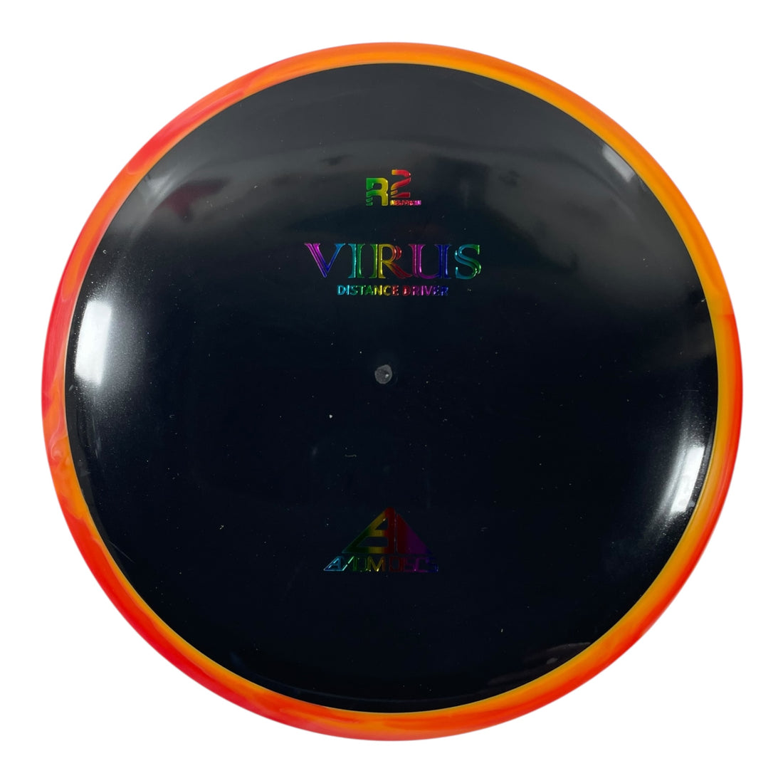 Axiom Discs Virus | R2 Neutron | Orange/Rainbow 171g Disc Golf