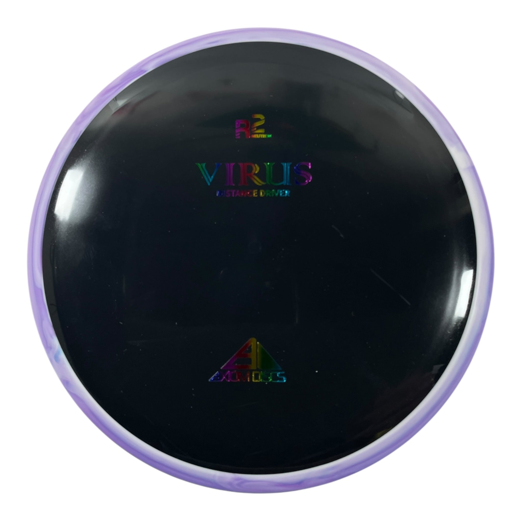 Axiom Discs Virus | R2 Neutron | Purple/Rainbow 170g Disc Golf