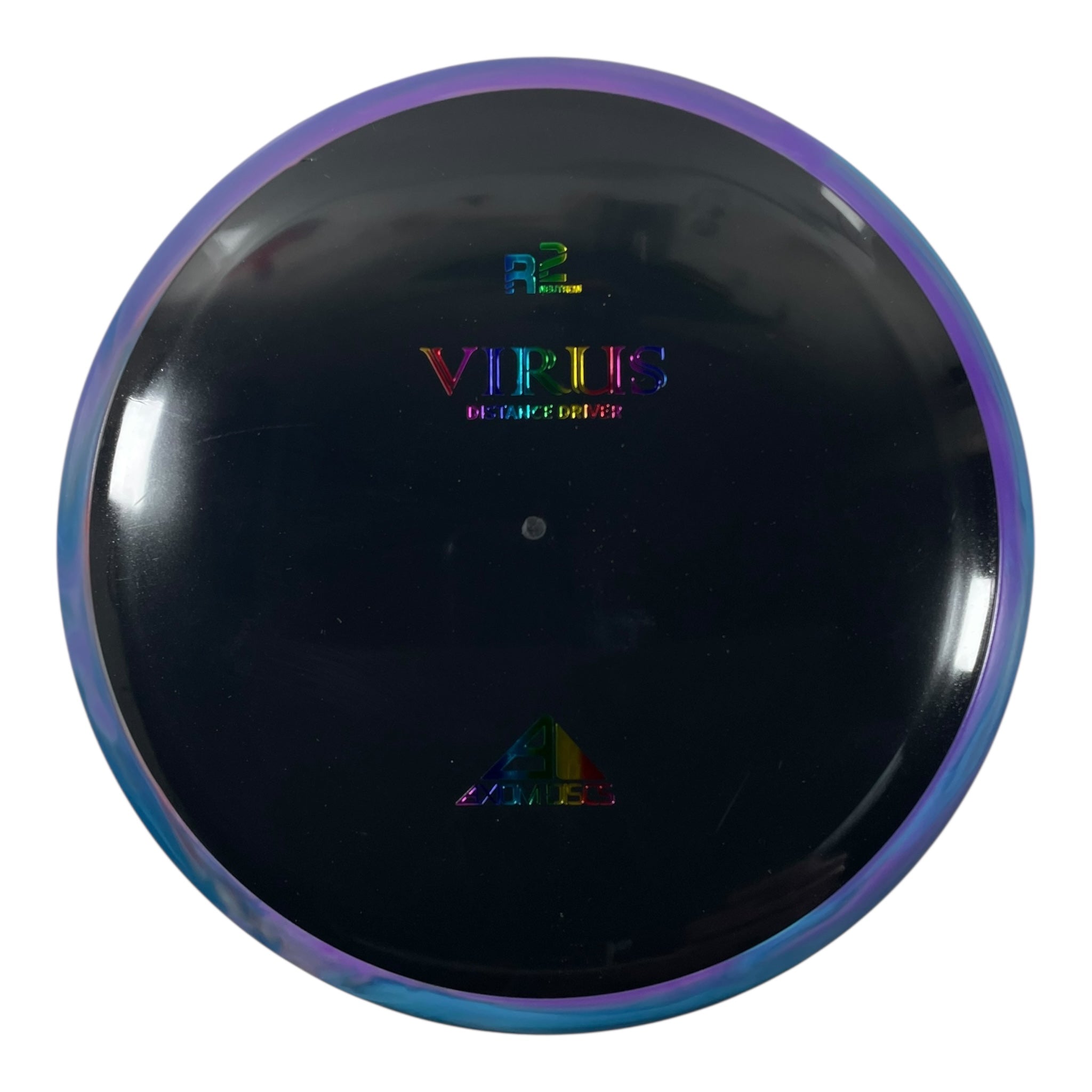 Axiom Discs Virus | R2 Neutron | Purple/Rainbow 171g Disc Golf