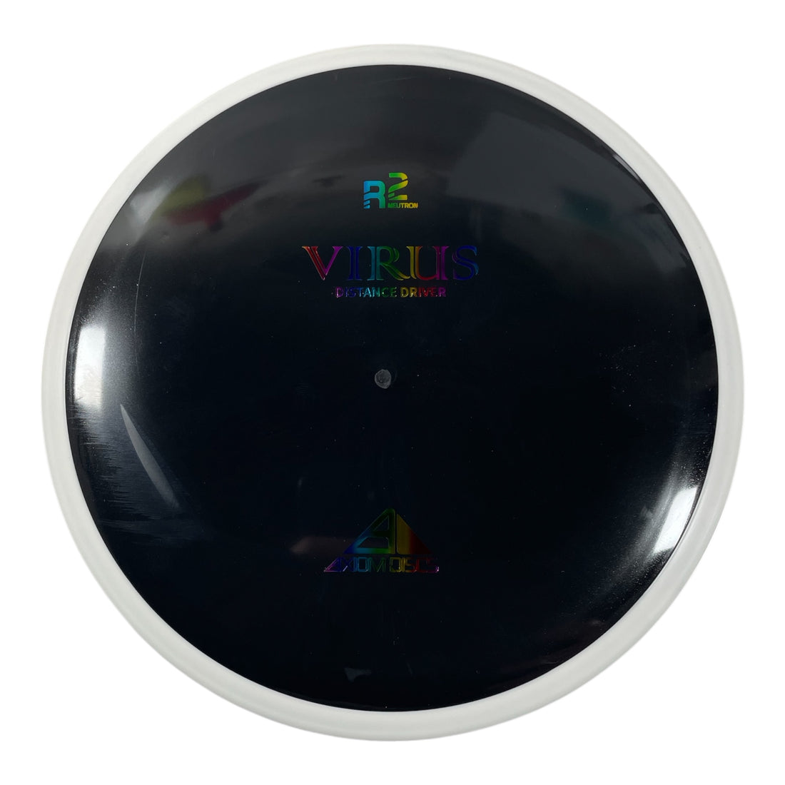 Axiom Discs Virus | R2 Neutron | White/Rainbow 169g Disc Golf