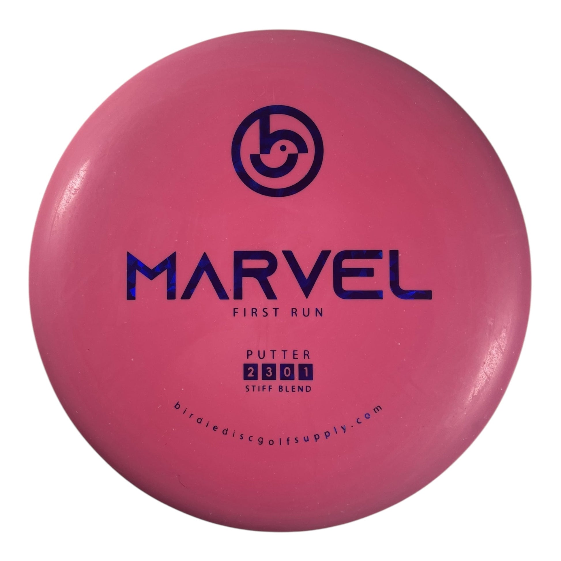 Birdie Disc Golf Supply Co Marvel | Stiff Blend | Pink/Blue 173 - 174g Disc Golf