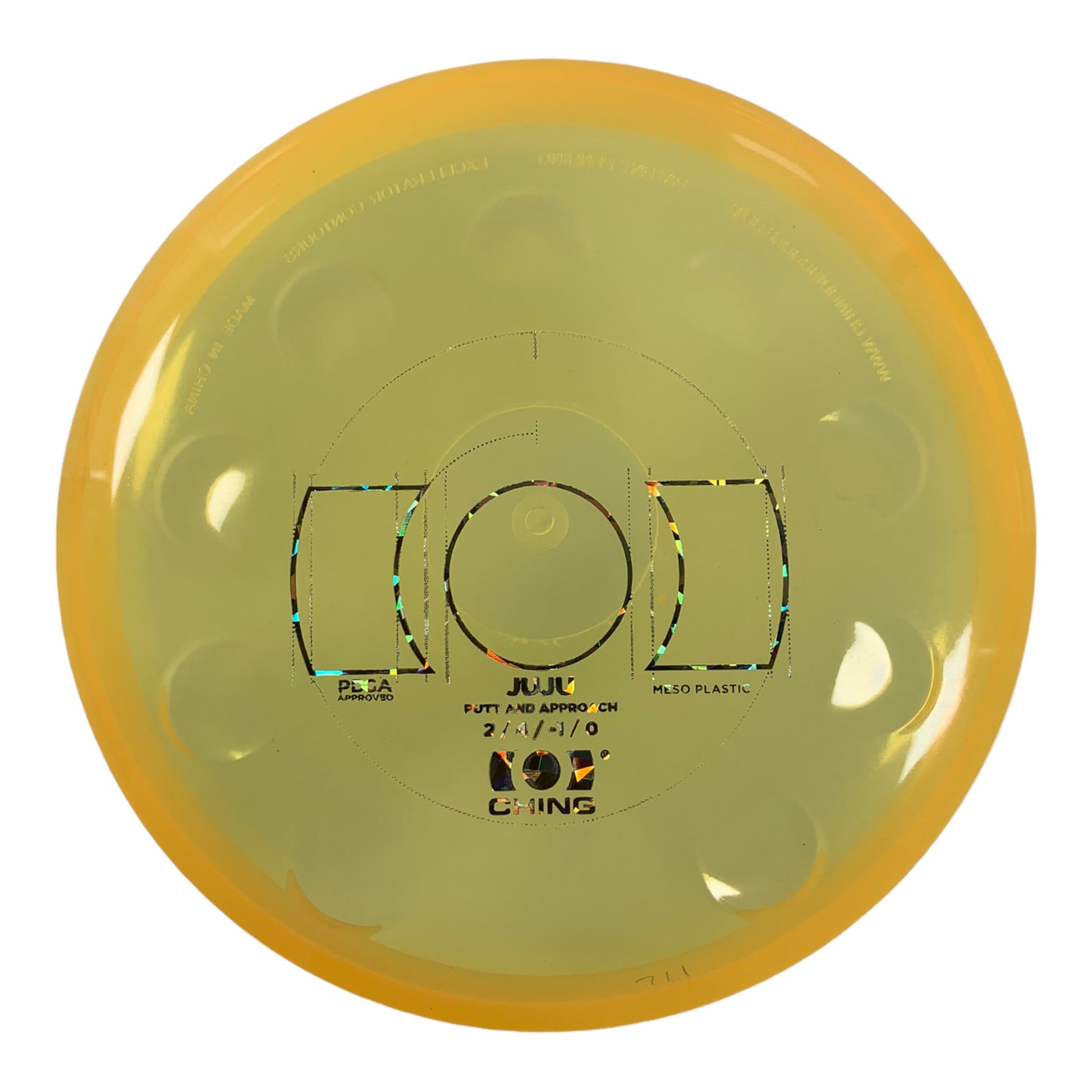 Ching Sports JuJu | Meso | Orange/Holo 170 - 172g Disc Golf