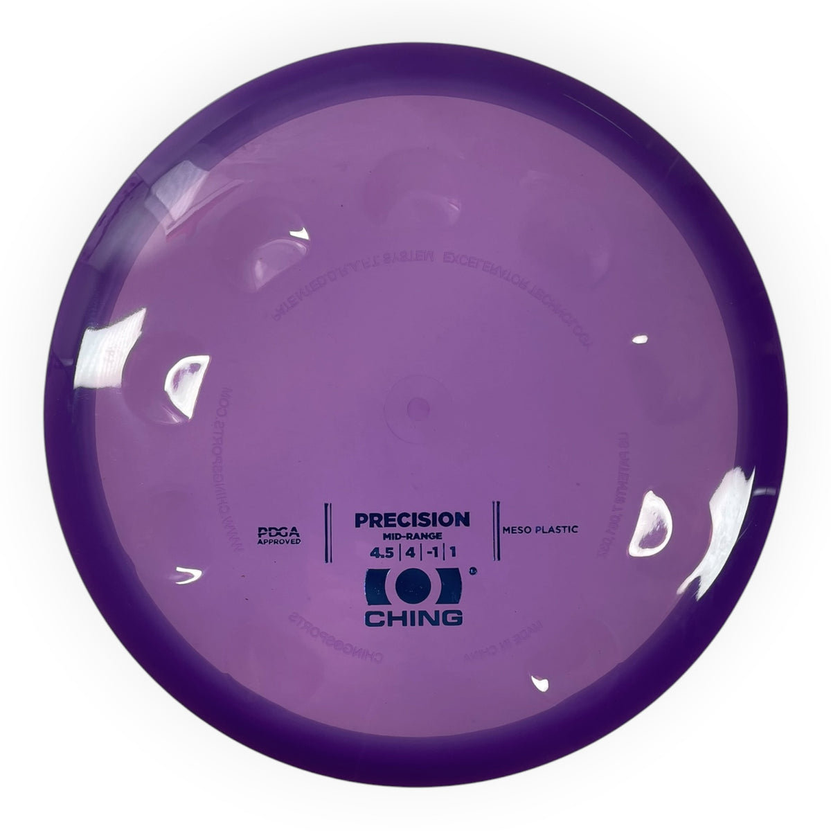 Ching Sports Precision | Meso | Purple/Blue 167g Disc Golf