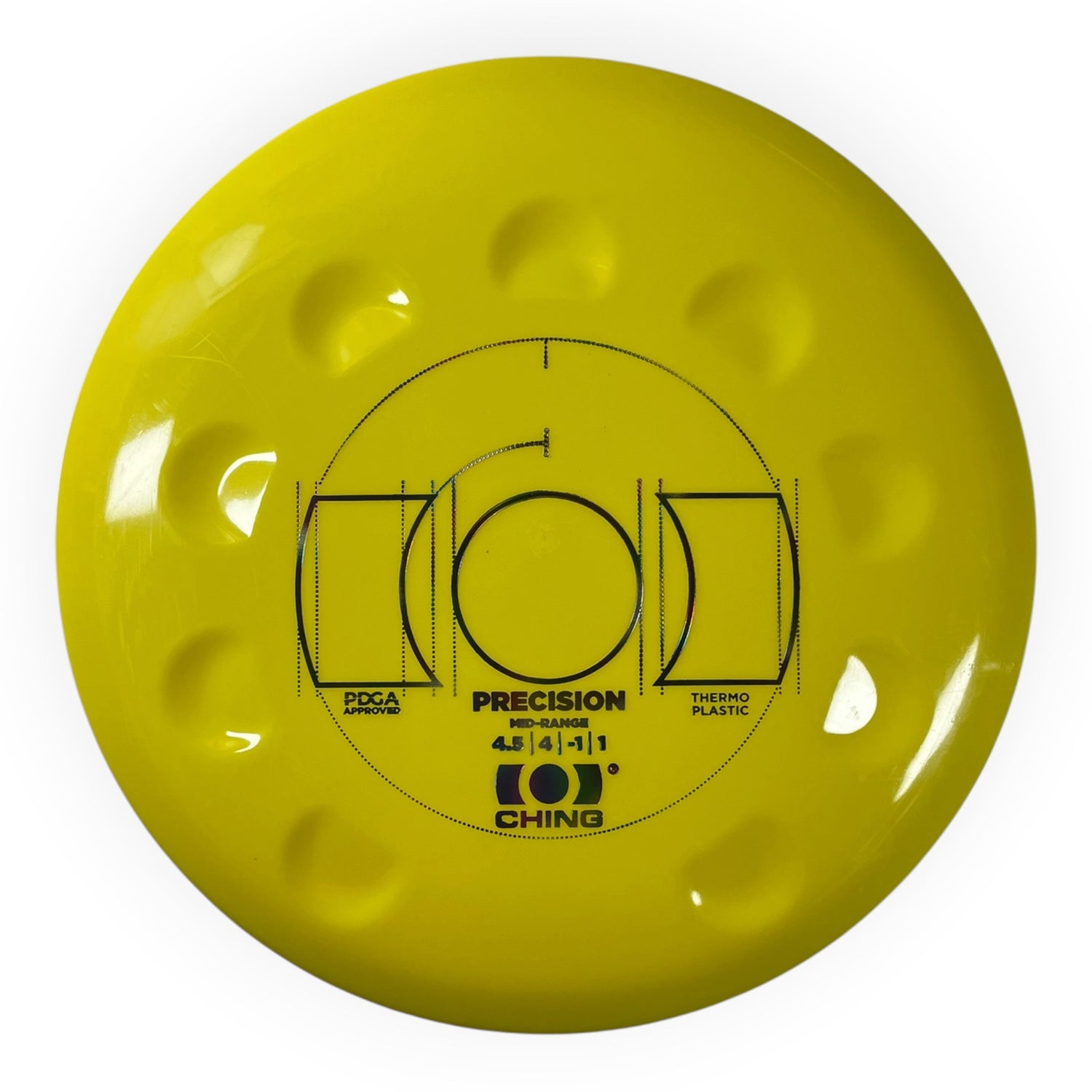 Ching Sports Precision | Thermo | Yellow/Jellybean 170g Disc Golf