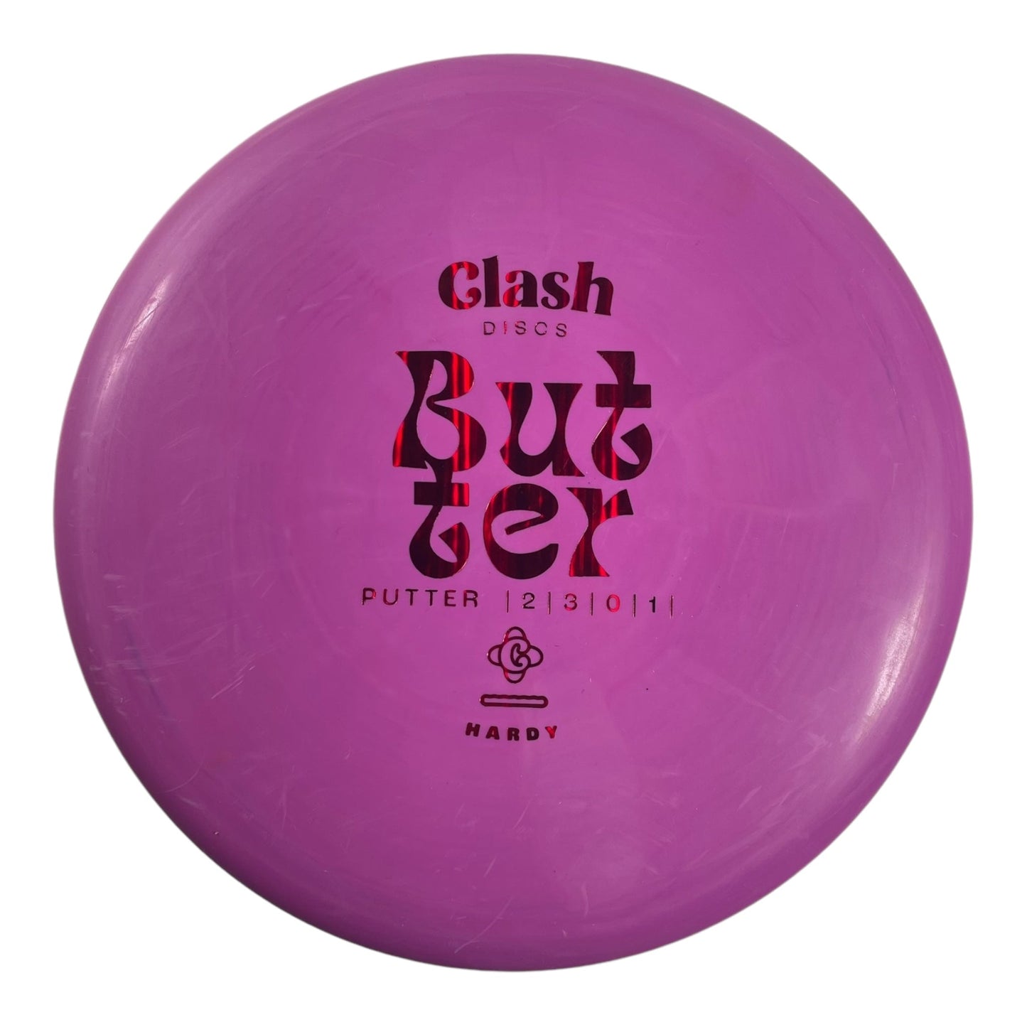 Clash Discs Butter | Hardy | Purple/Red 173g Disc Golf