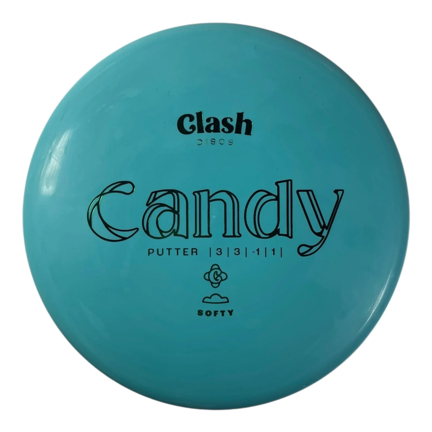 Clash Discs Candy | Softy | Blue/Green 163-165g Disc Golf