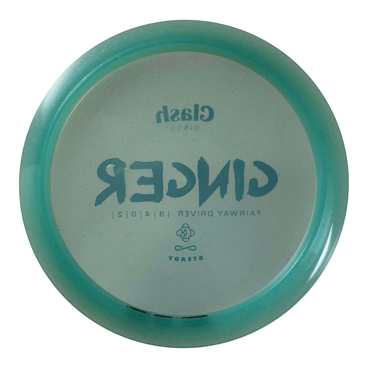 Clash Discs Ginger - Used Excellent | Steady | Blue/Gold171g Disc Golf