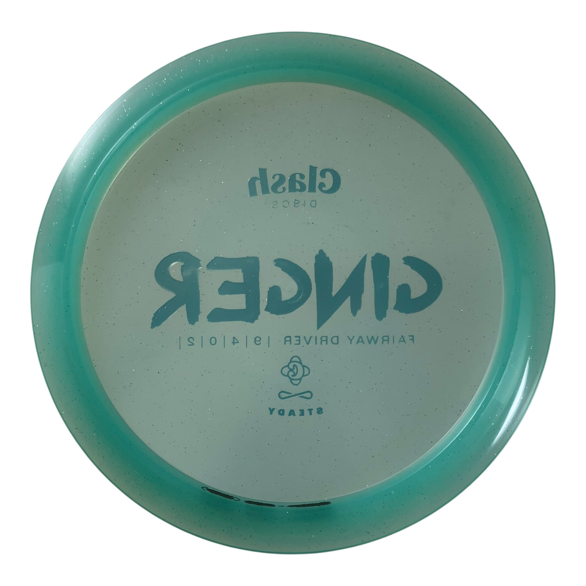 Clash Discs Ginger - Used Excellent | Steady | Blue/Gold171g Disc Golf