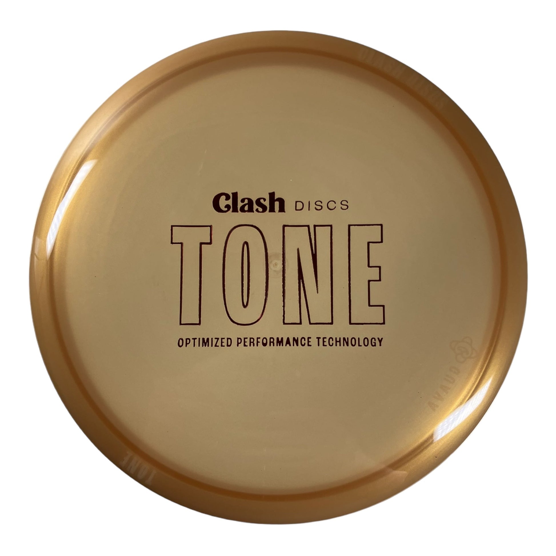 Clash Discs Guava | TONE | Gold/Red 176g Disc Golf