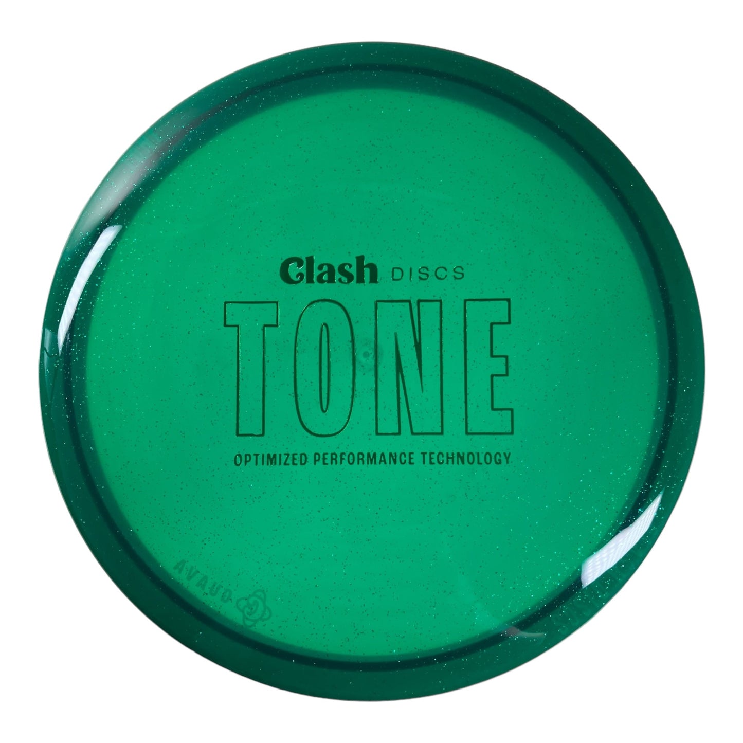 Clash Discs Guava | TONE | Green/Green 176g Disc Golf