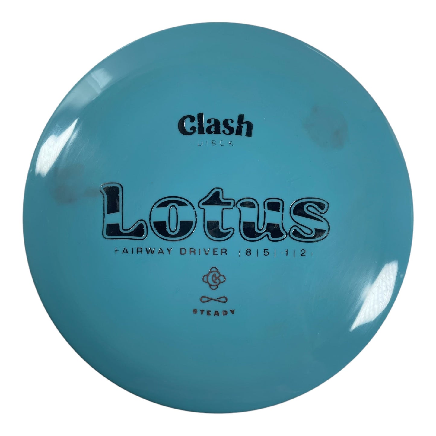 Clash Discs Lotus | Steady | Blue/Holo 175g Disc Golf