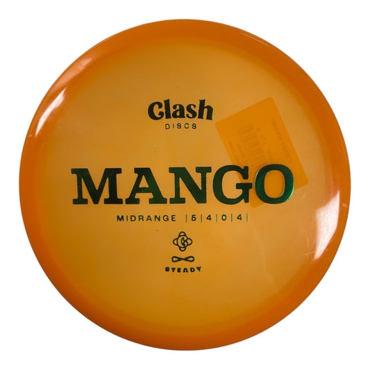 Clash Discs Mango | Steady | Orange/Green 177g Disc Golf