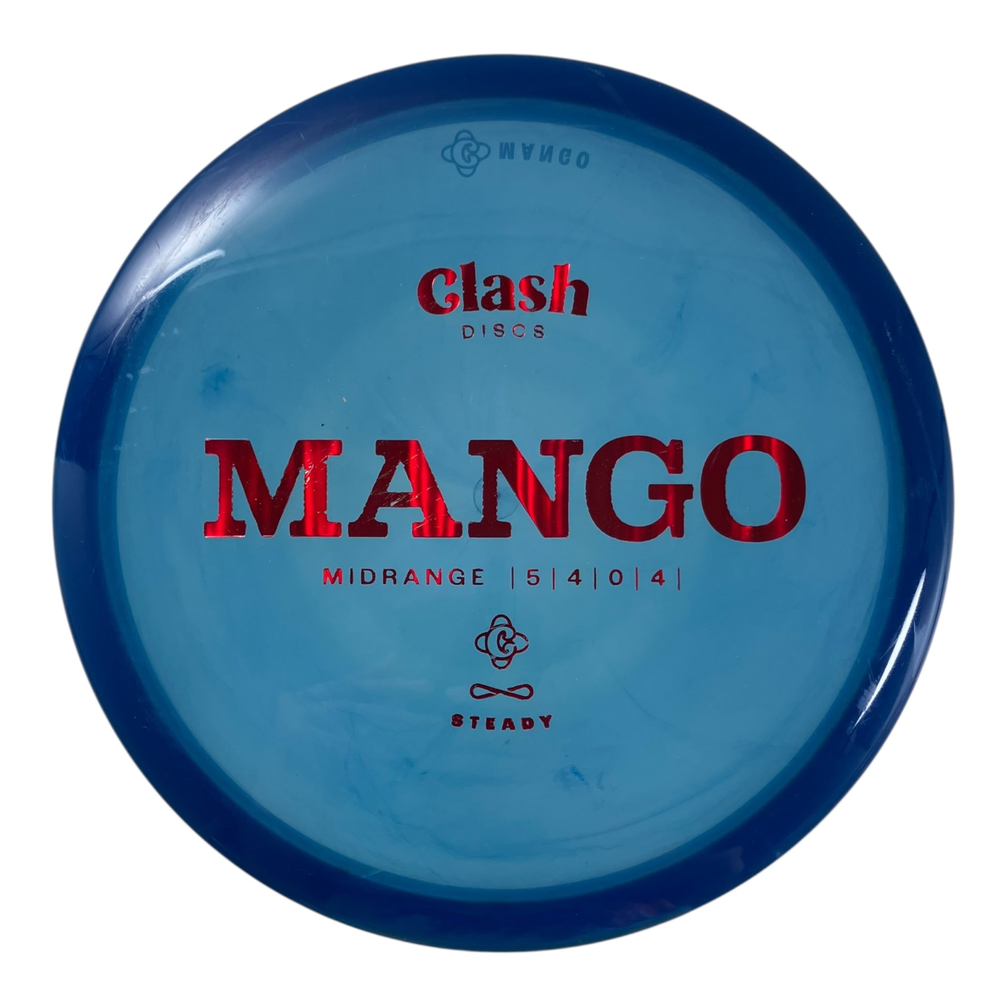 Clash Discs Mango - Used Good | Steady | Blue/Red 171g Disc Golf