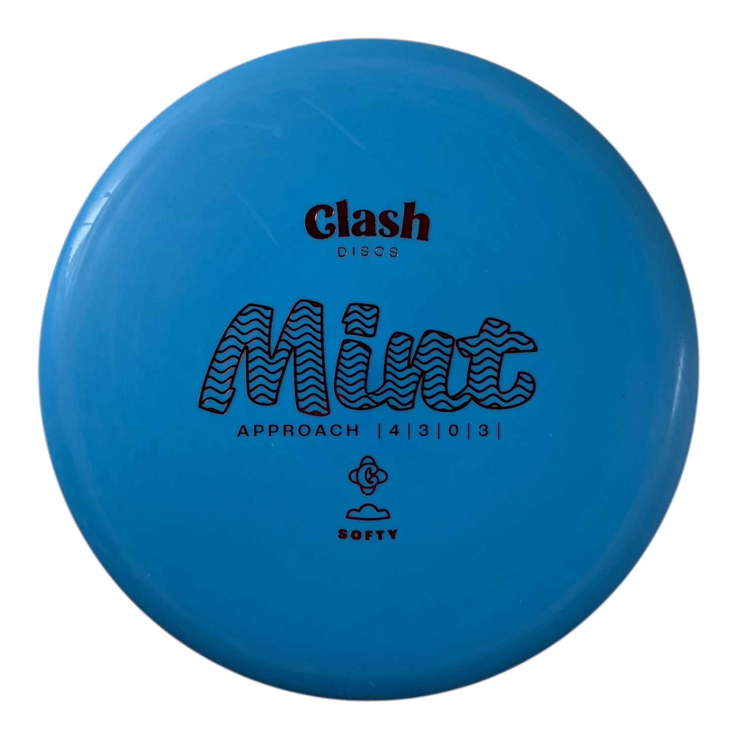 Clash Discs Mint | Softy | Blue/Red 171-172g Disc Golf