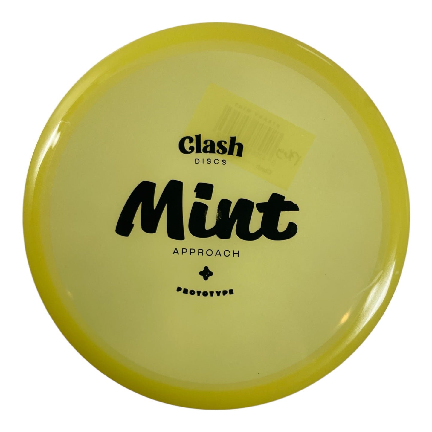 Clash Discs Mint | Steady | Yellow/Black 176g (Prototype) Disc Golf