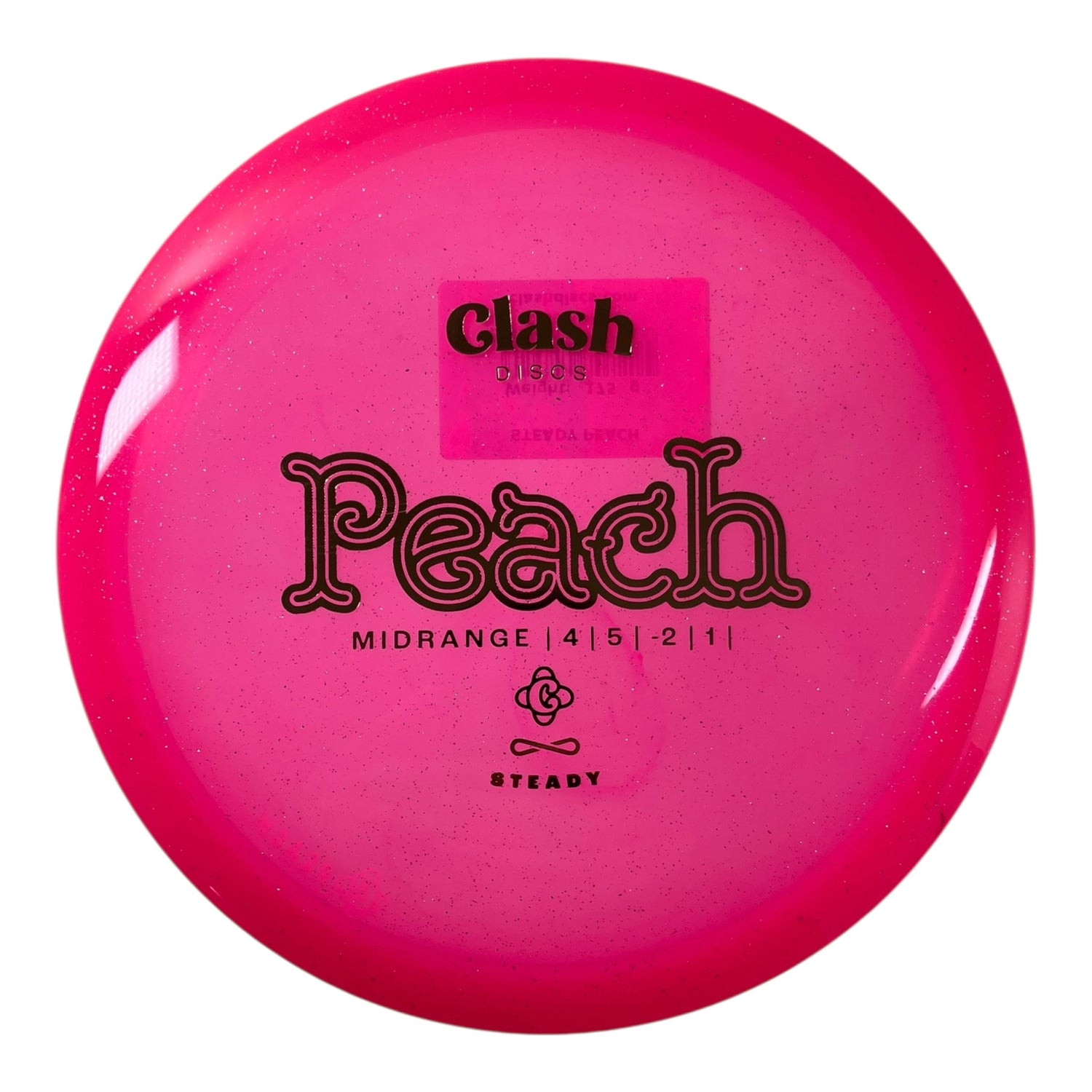 Clash Discs Peach | Steady | Pink/Green 175g Disc Golf