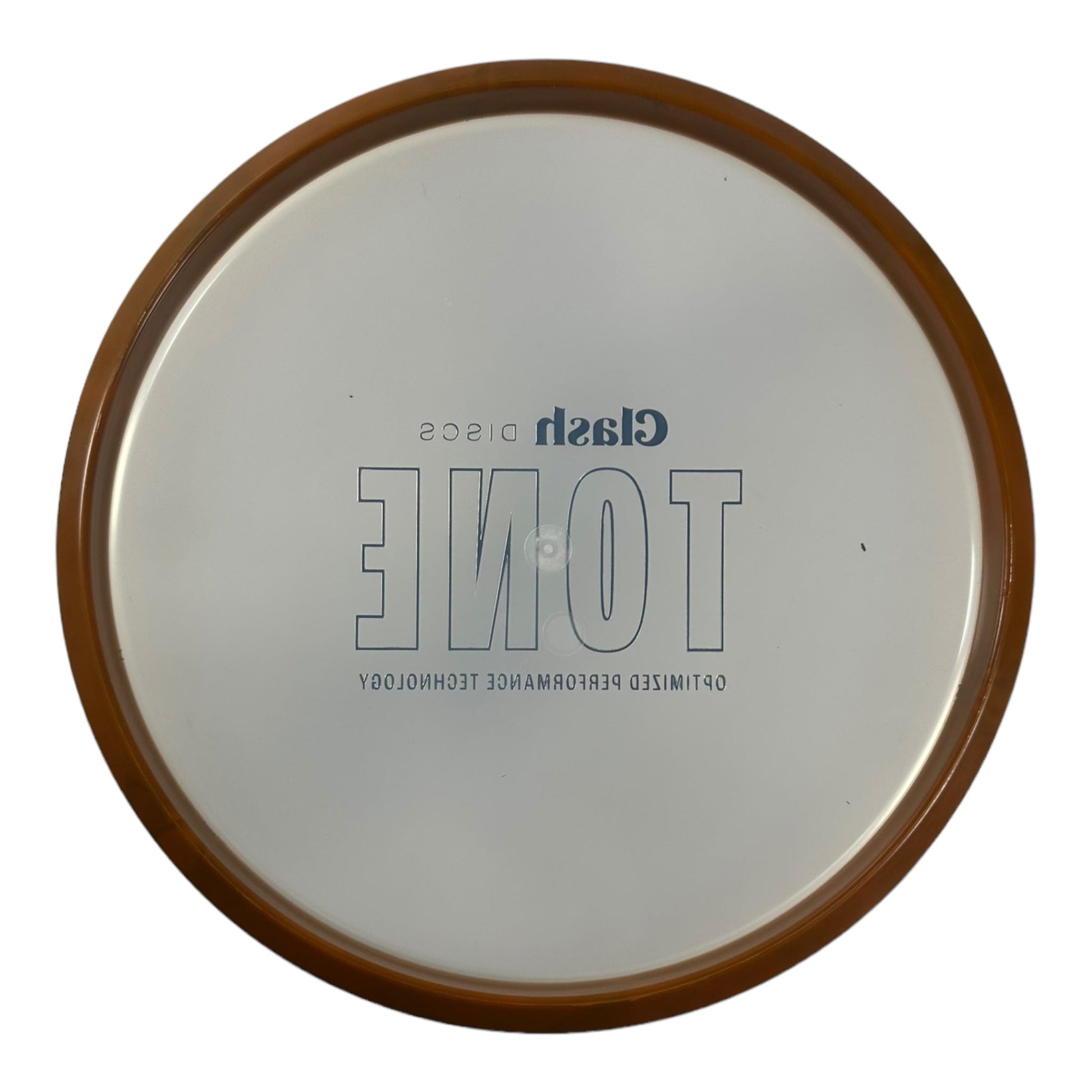 Clash Discs Popcorn | TONE | Clear/Orange 174g Disc Golf