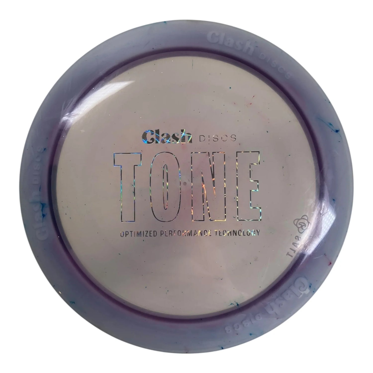 Clash Discs Salt - Used Excellent | TONE | Purple/Holo 176g Disc Golf